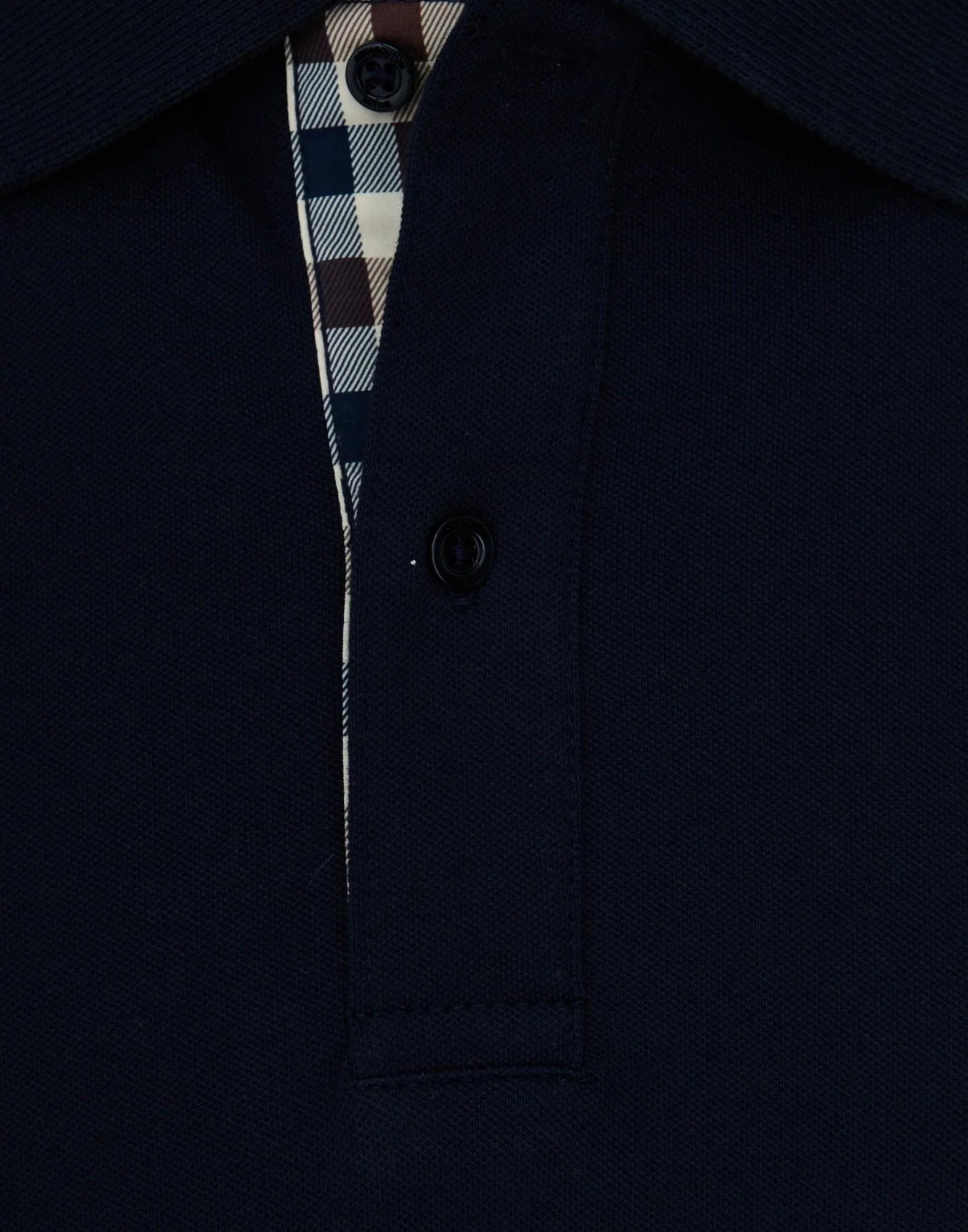 AQUASCUTUM CC Stretch Piquet Polo Uomo - Image 3