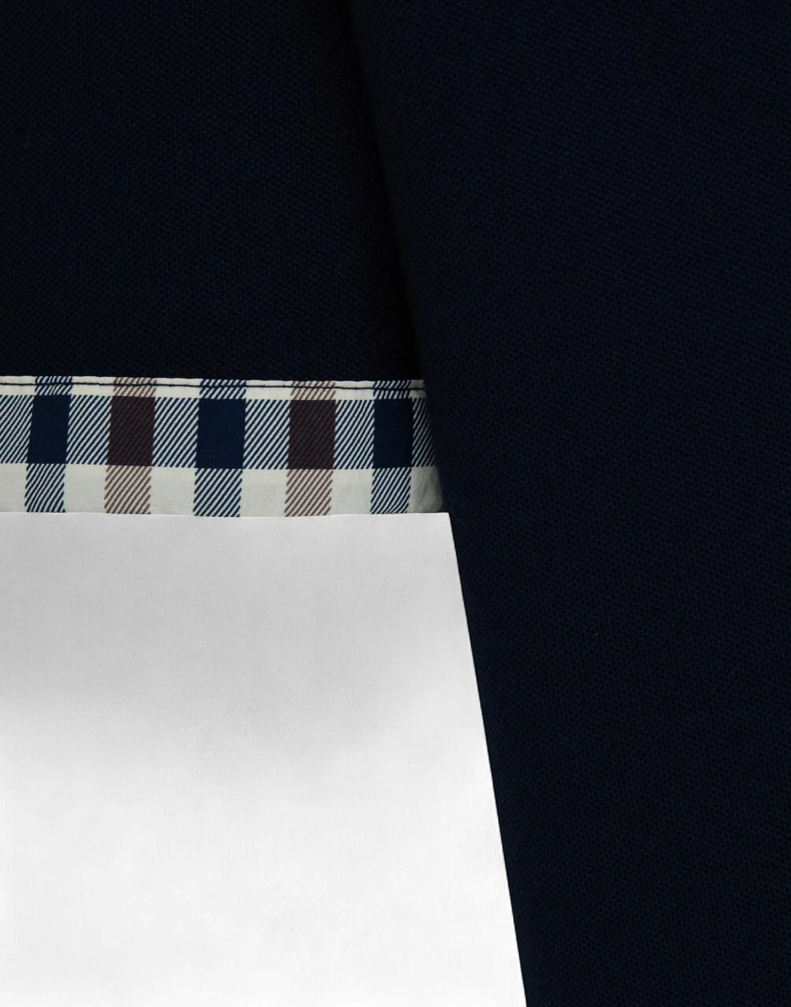 AQUASCUTUM CC Stretch Piquet Polo Uomo - Image 4