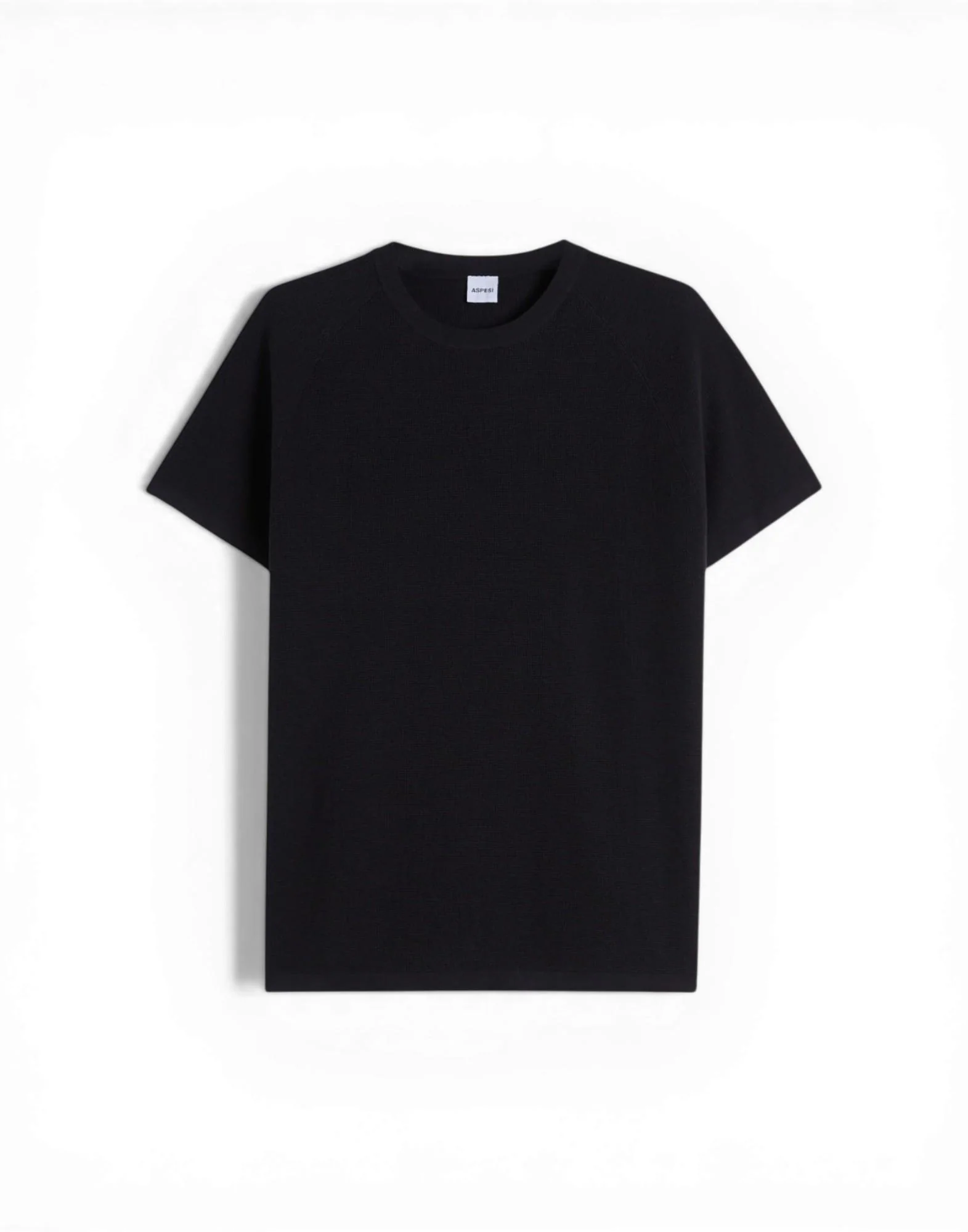 Aspesi Maglia Raglan Micro Waffle Cotone Uomo