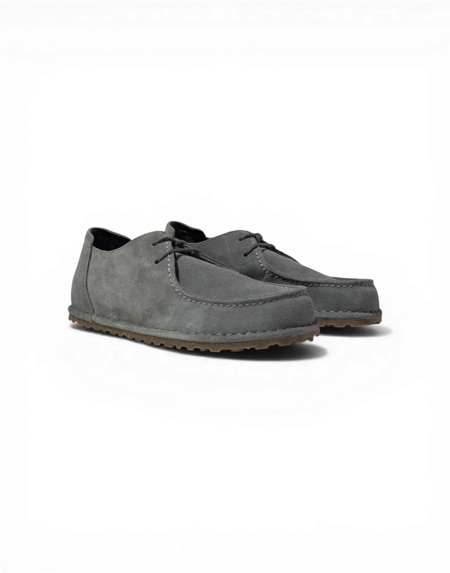 Birkenstock utti lace n basalt gray suede leather n- Uomo - Image 4
