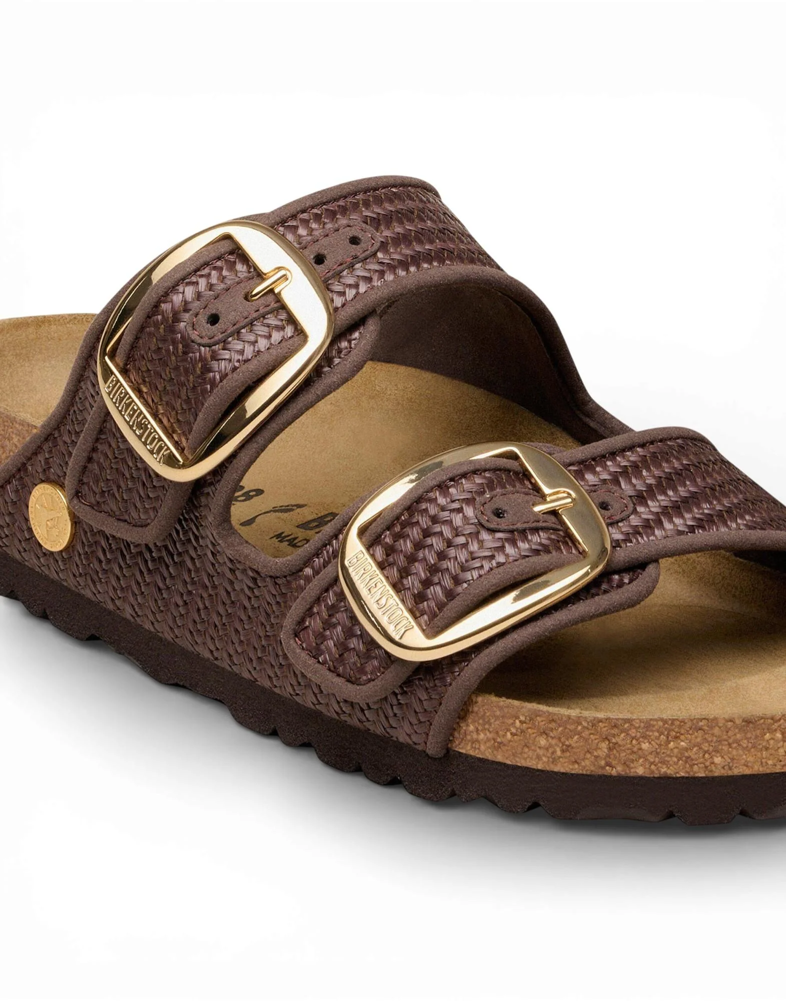Birkenstock Arizona Big Buckle Raffia Donna - Image 3