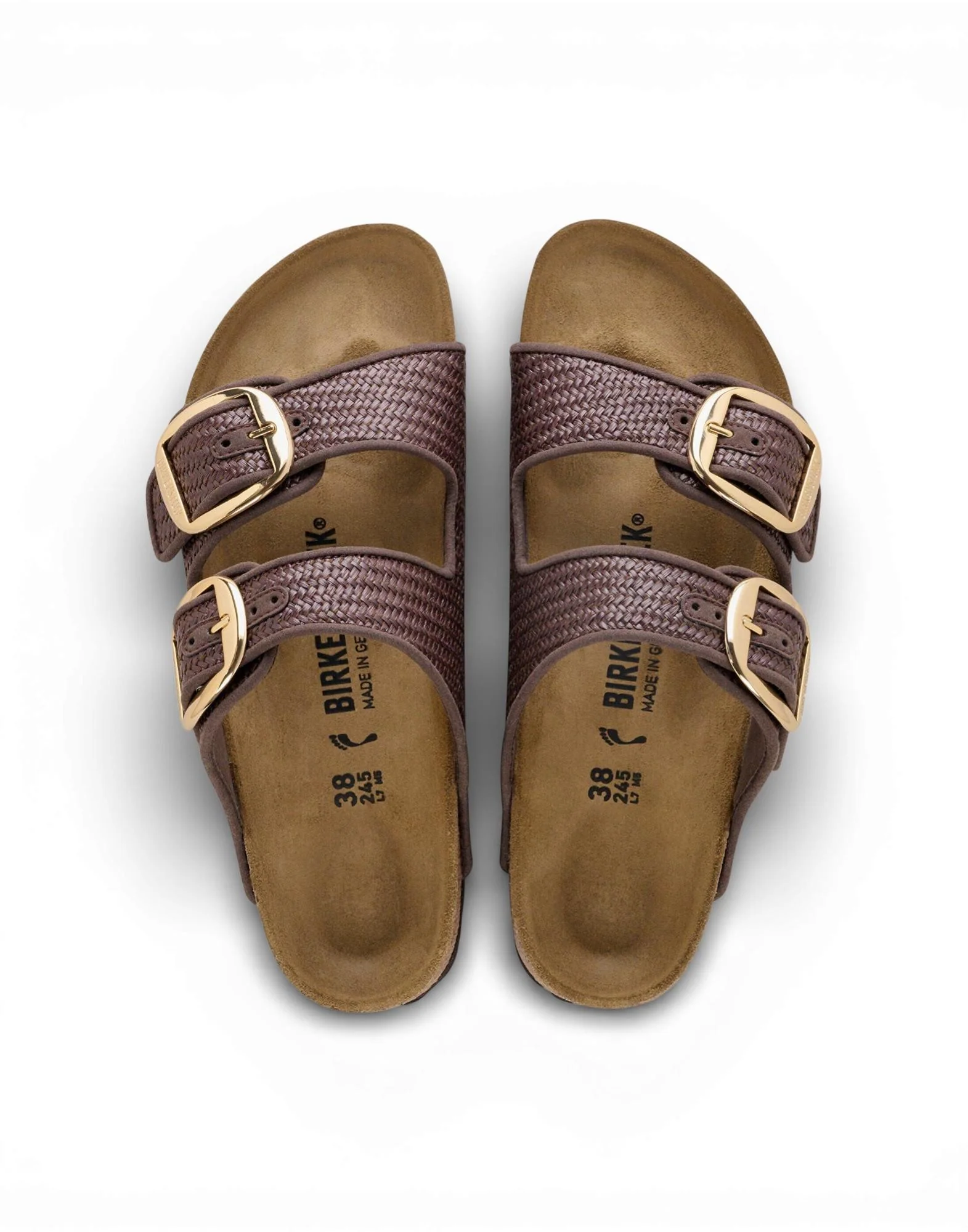 Birkenstock Arizona Big Buckle Raffia Donna - Image 4