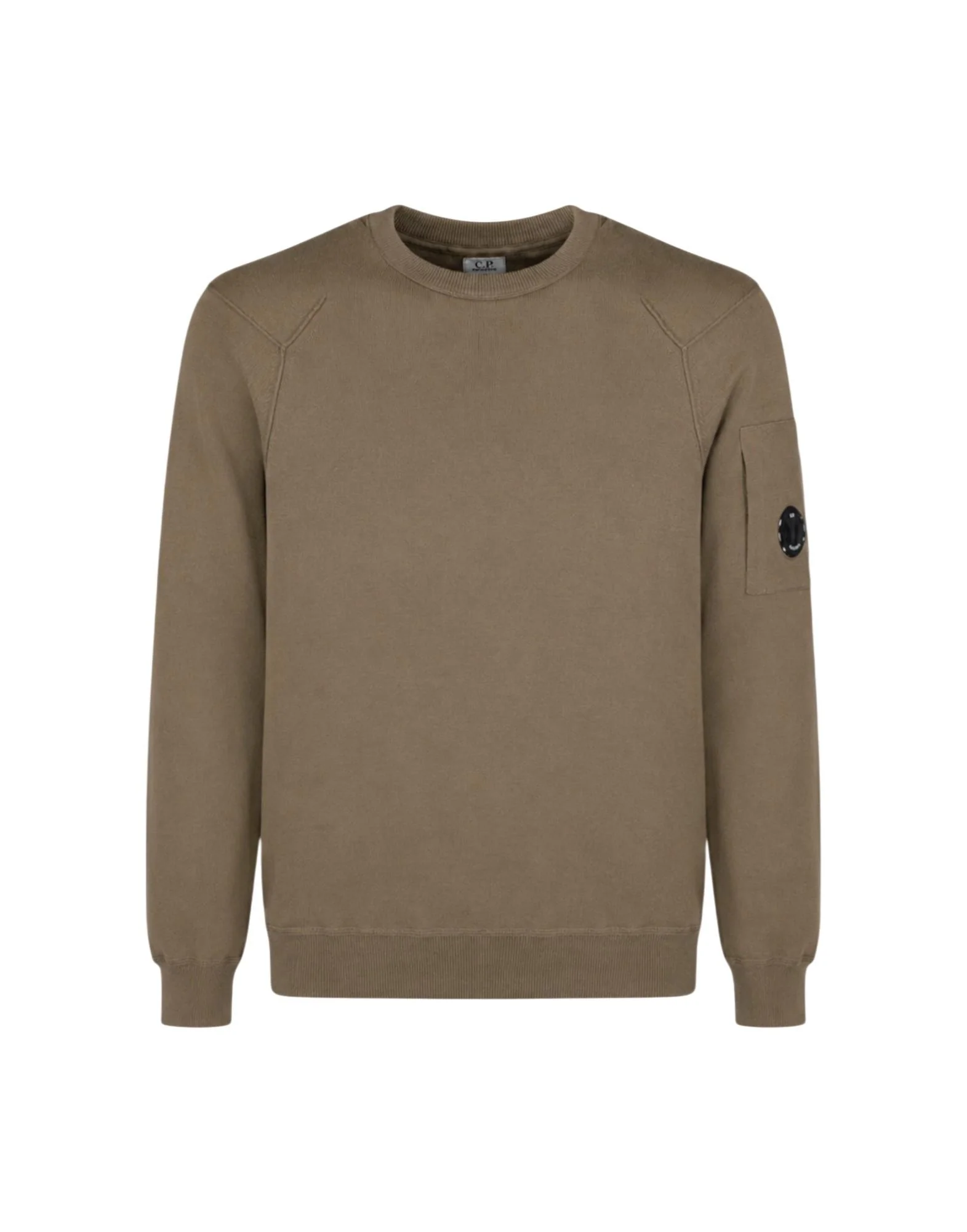 C.P. Company Cotton Sea Island Crewneck Lens Knit Uomo