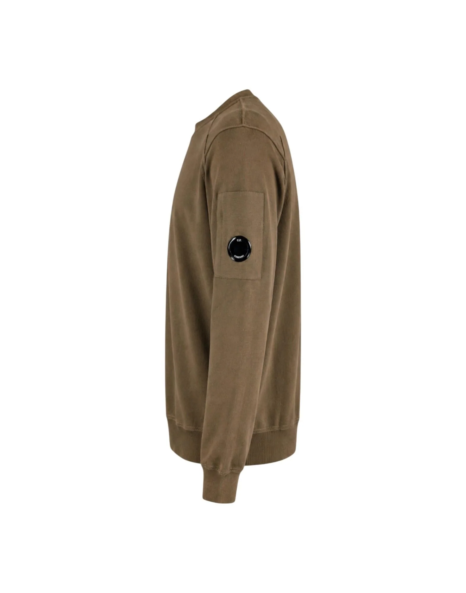 C.P. Company Cotton Sea Island Crewneck Lens Knit Uomo - Image 2