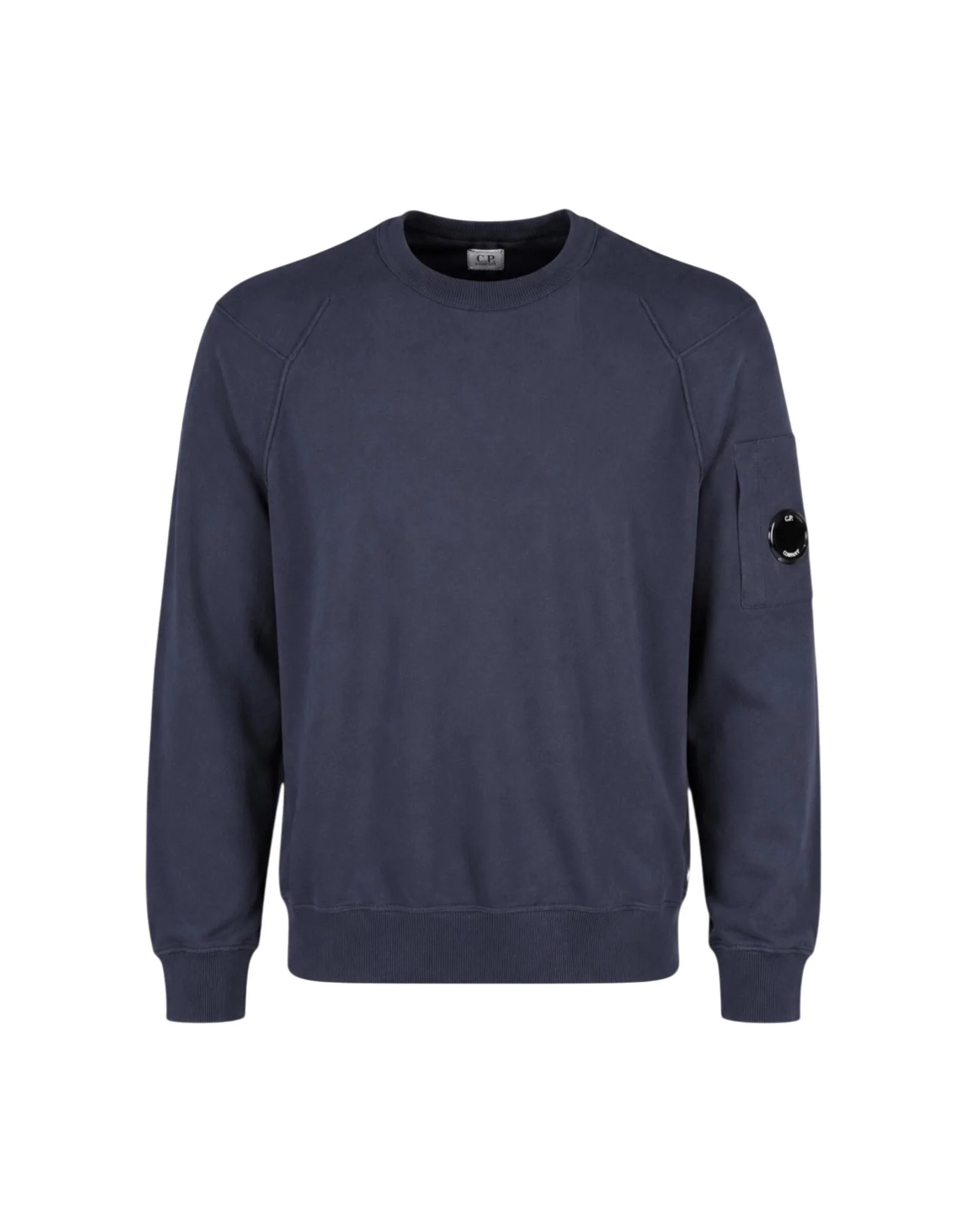 C.P. Company Cotton Sea Island Crewneck Lens Knit Uomo