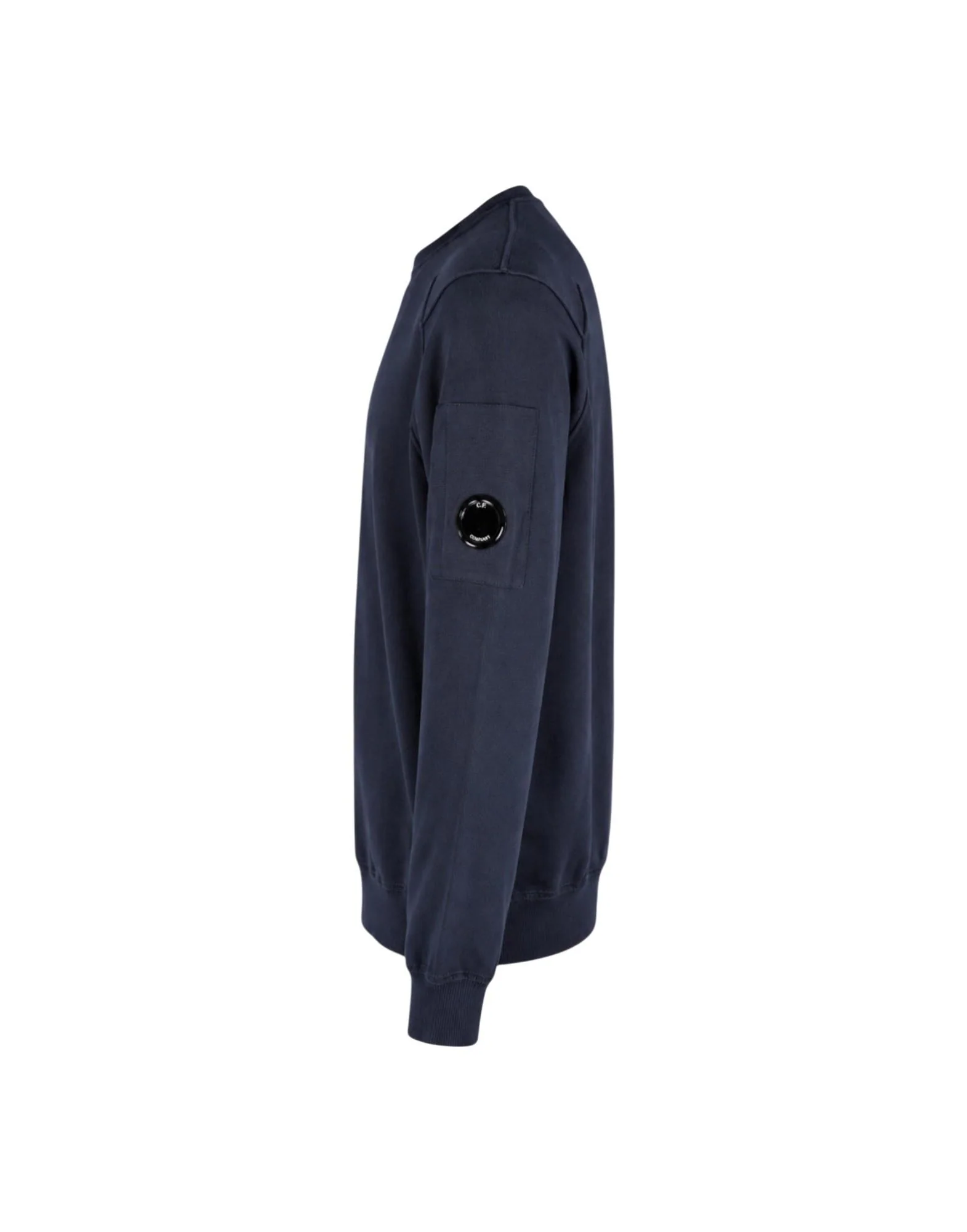 C.P. Company Cotton Sea Island Crewneck Lens Knit Uomo - Image 2