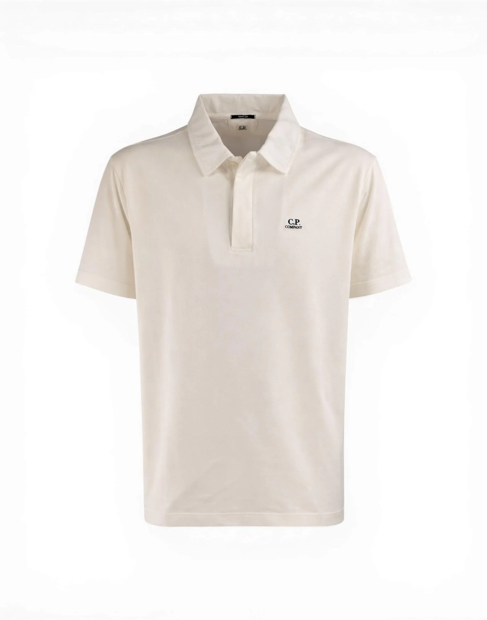 C.P. Company 24/1 Piquet Button Short Sleeve Polo Uomo