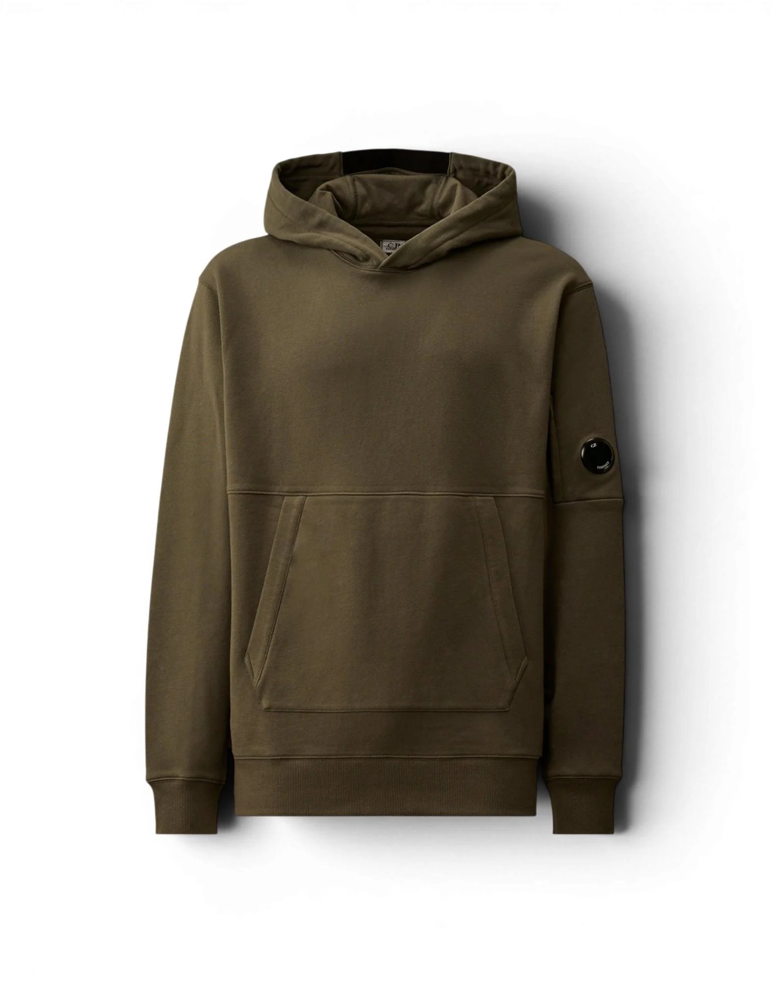 C.P. Company Diagonal Raised Fleece Hooded Lens Sweatshirt Uomo