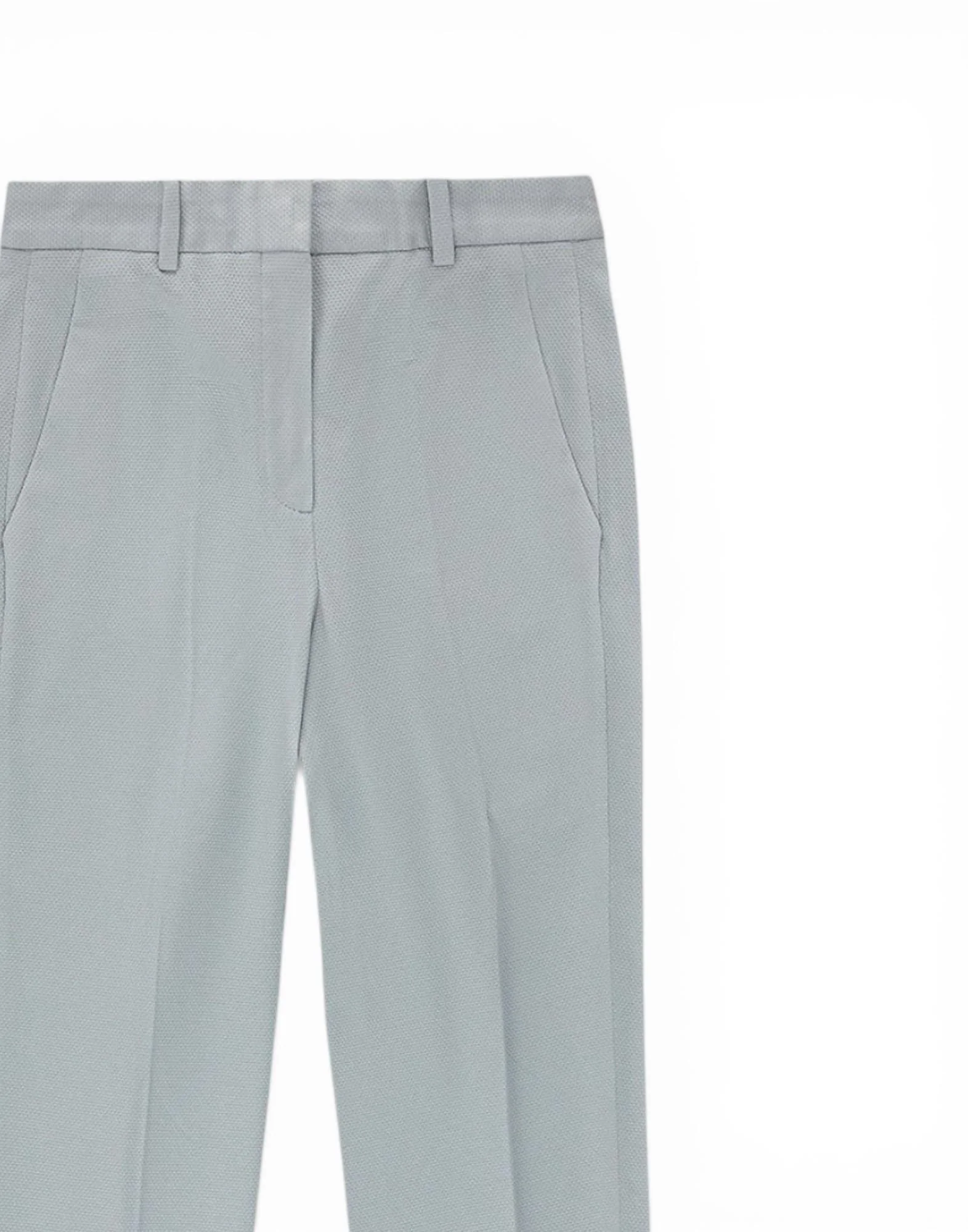 Circolo 1901 Pantalone Carrot Oxford Tinto Light Donna - Image 2