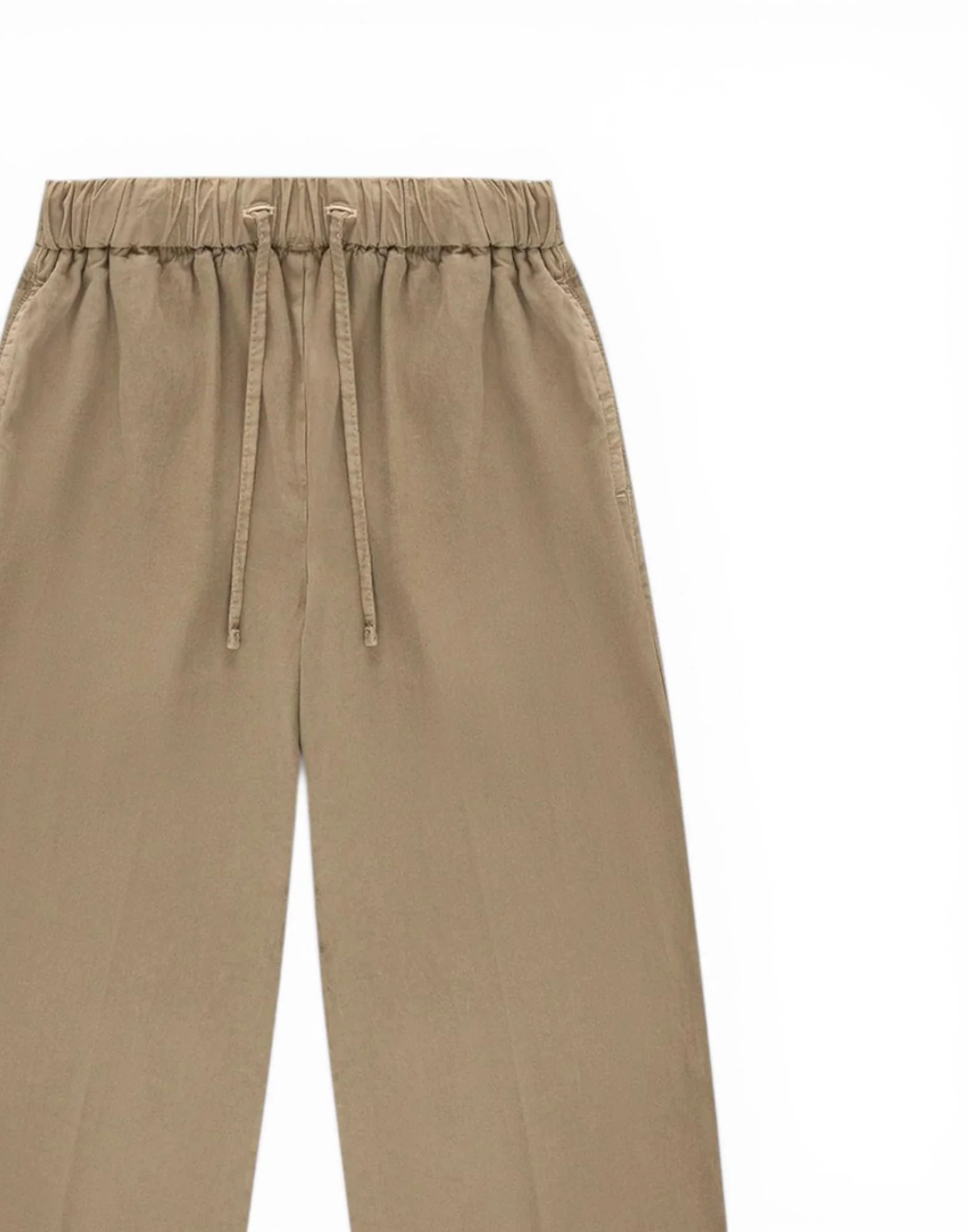 Circolo 1901 Pantalone Wide Leg Gabardina Donna - Image 2