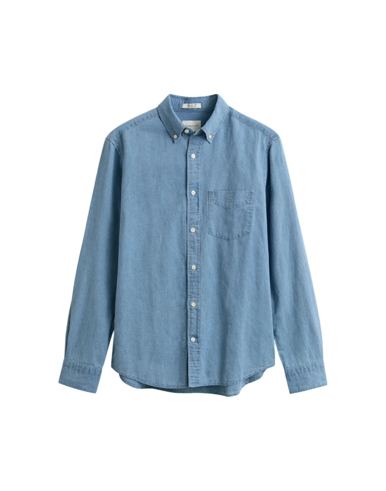 Gant Camicia Indigo Uomo