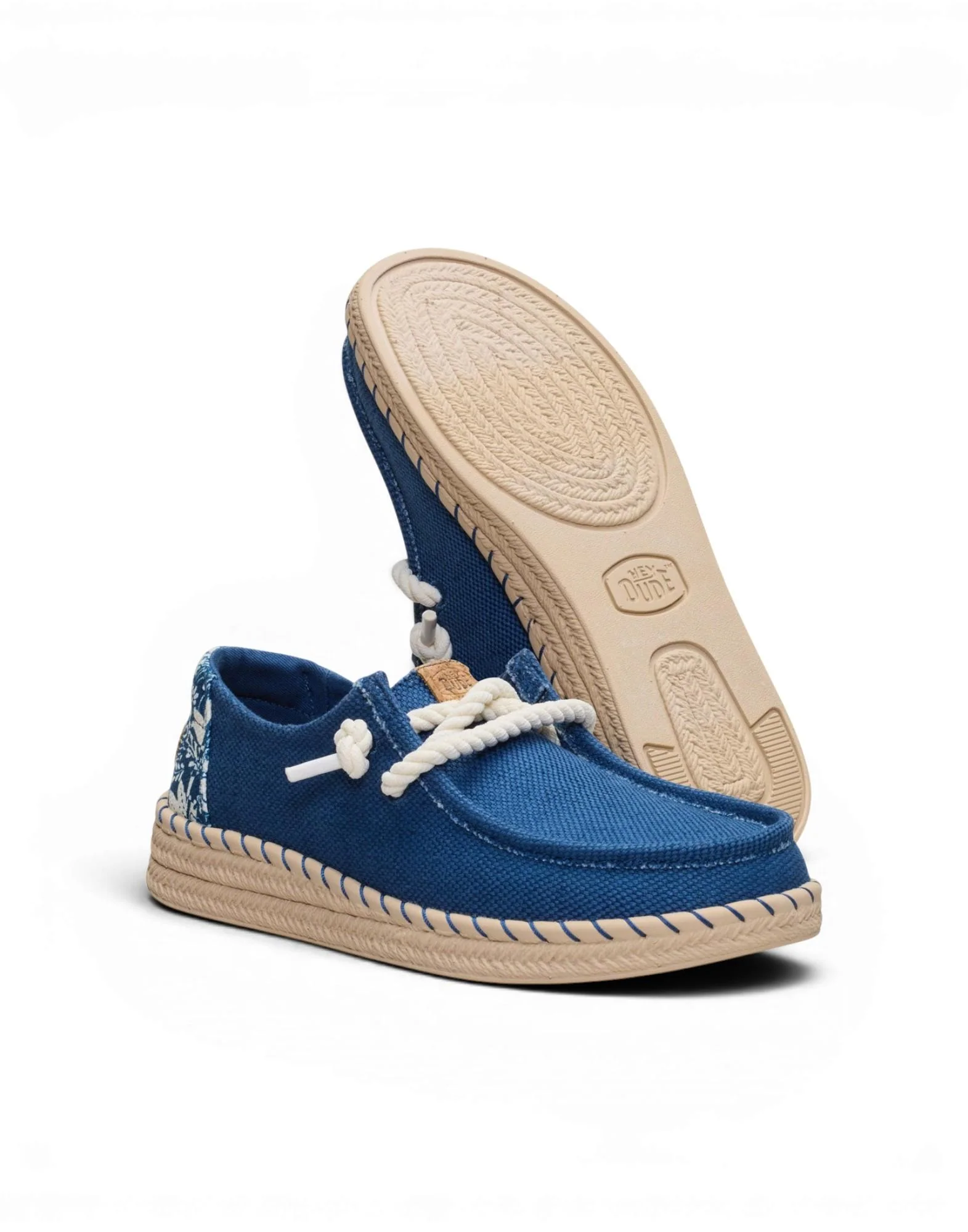 Hey Dude Wendy Espadrille Hibiscus Donna - Image 3