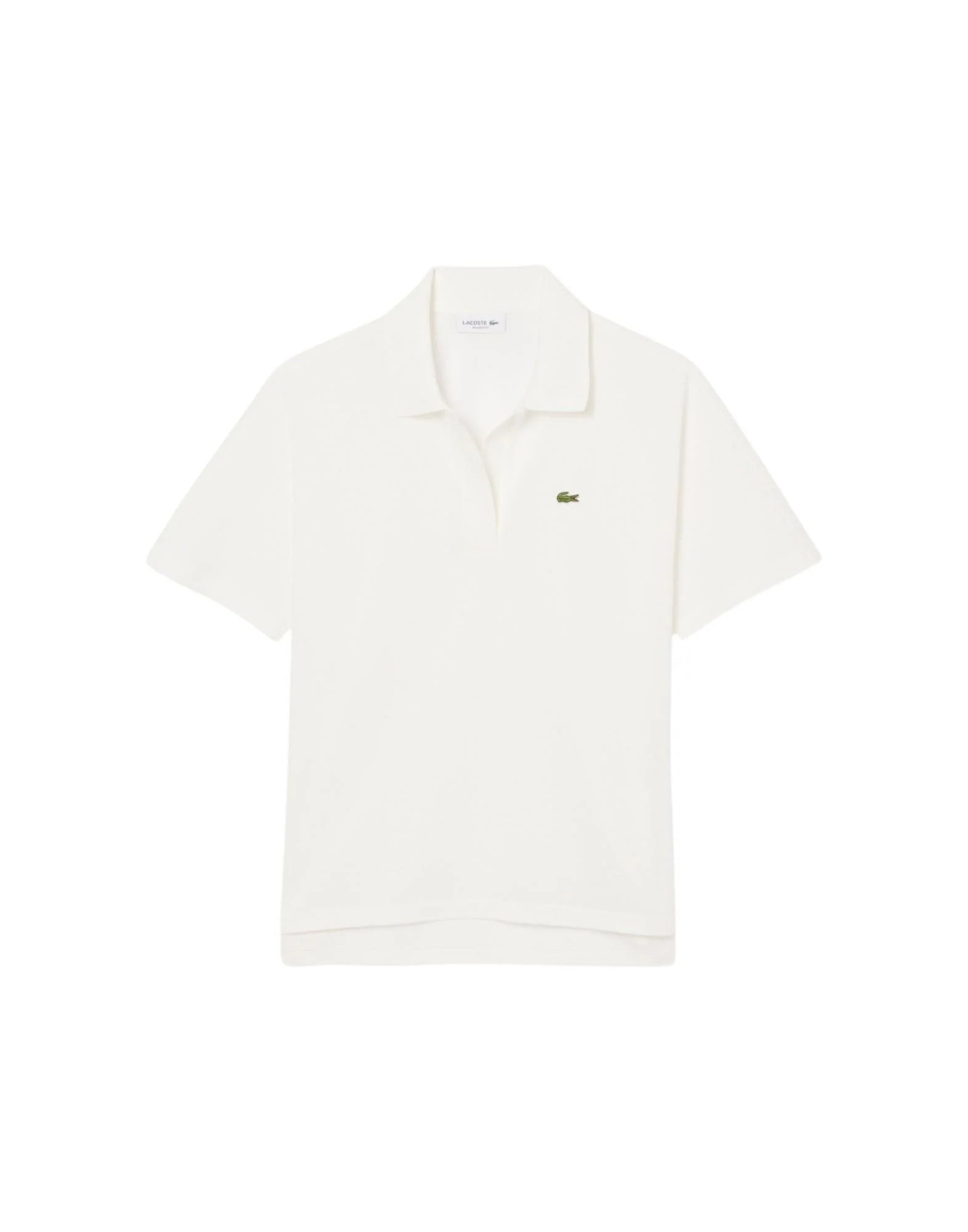 Lacoste Polo fluida relaxed fit Donna