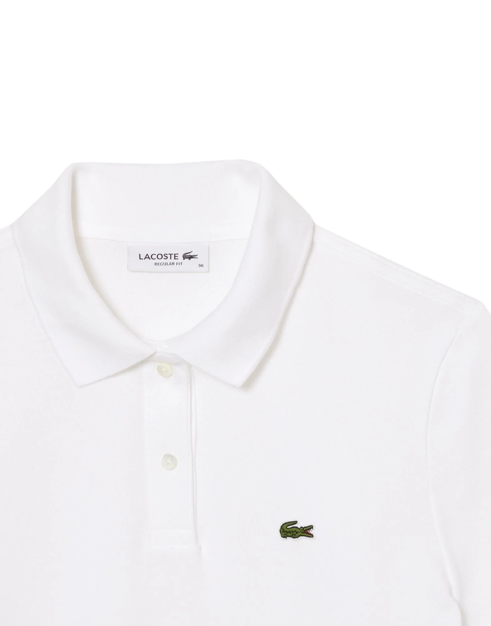 Lacoste Polo regular fit petit piqué Donna - Image 2