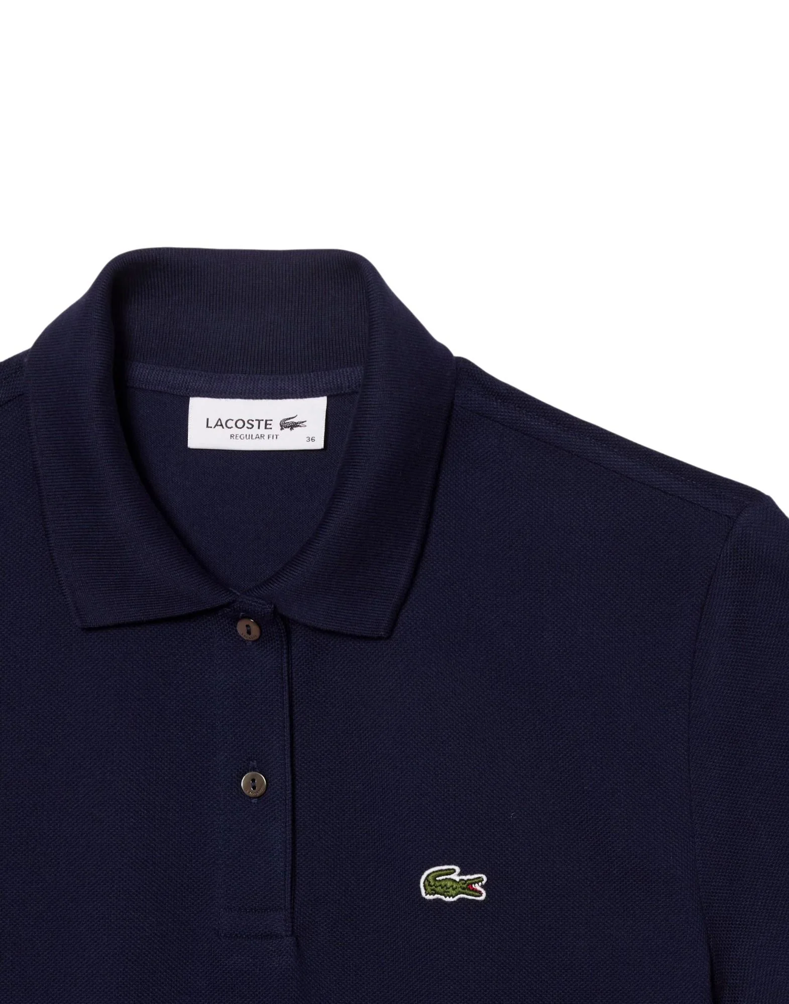 Lacoste Polo regular fit petit piqué Donna - Image 2
