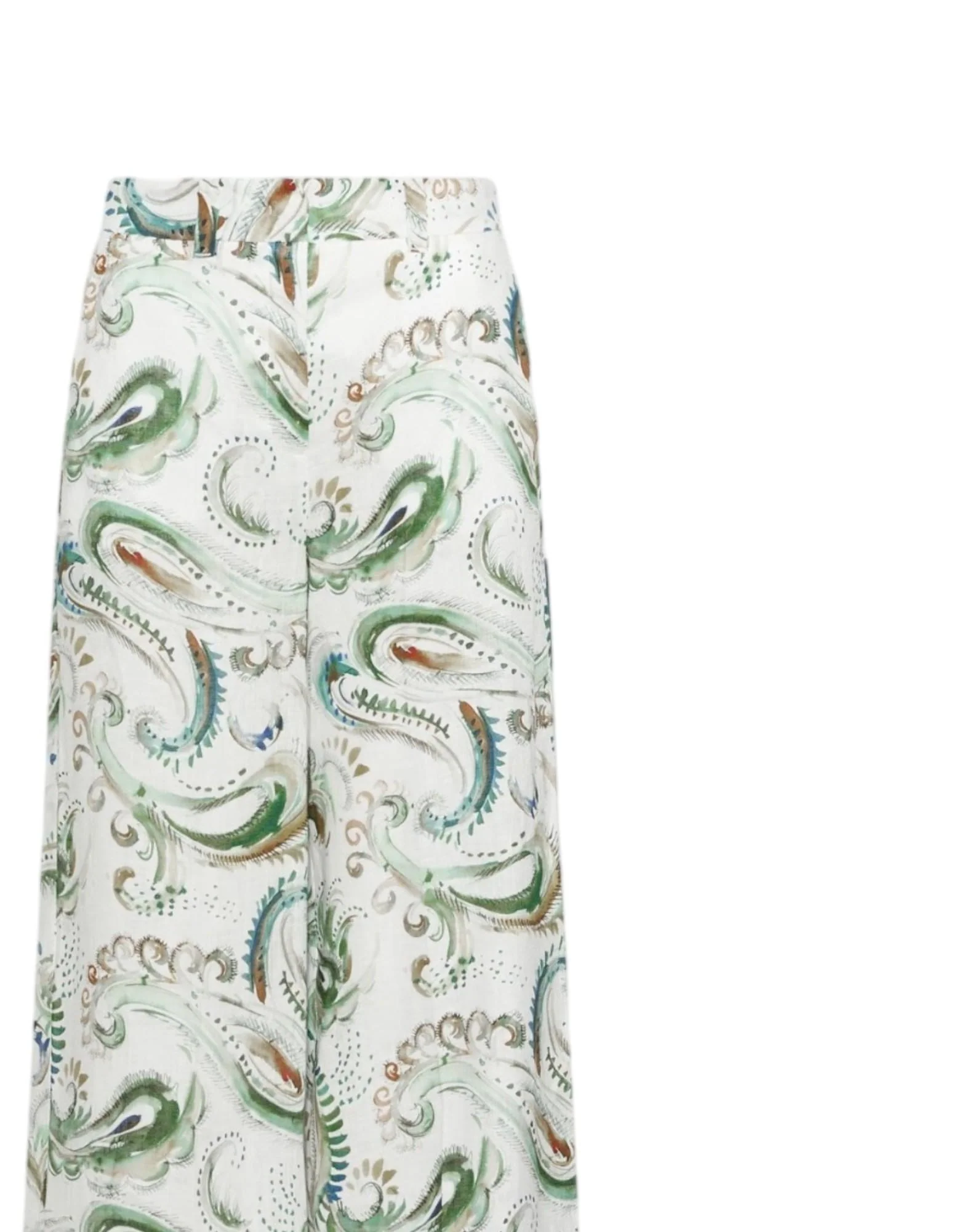 Marella Pantalone a palazzo in lino Donna - Image 2