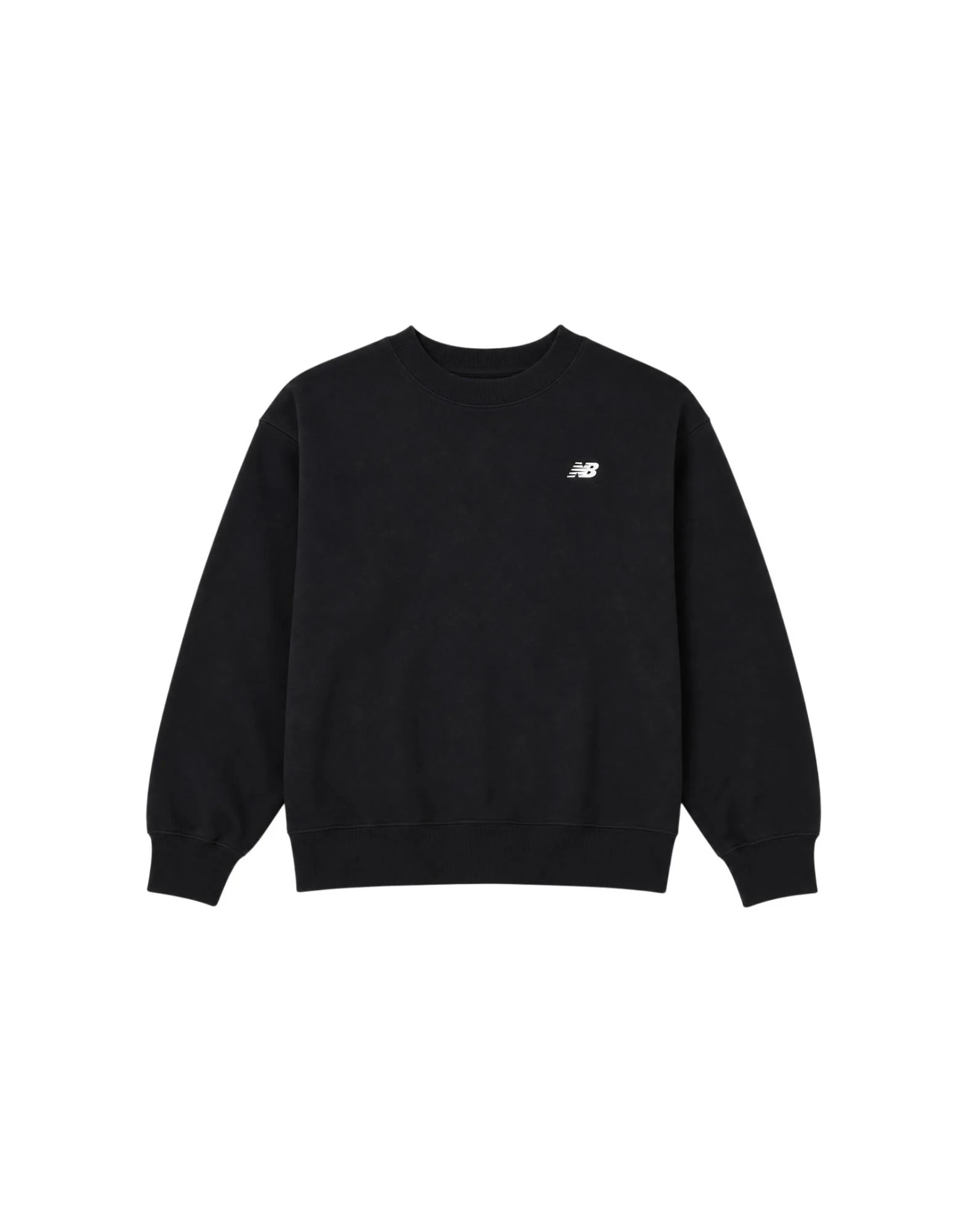 New Balance Small Logo French Terry Crew Uomo
