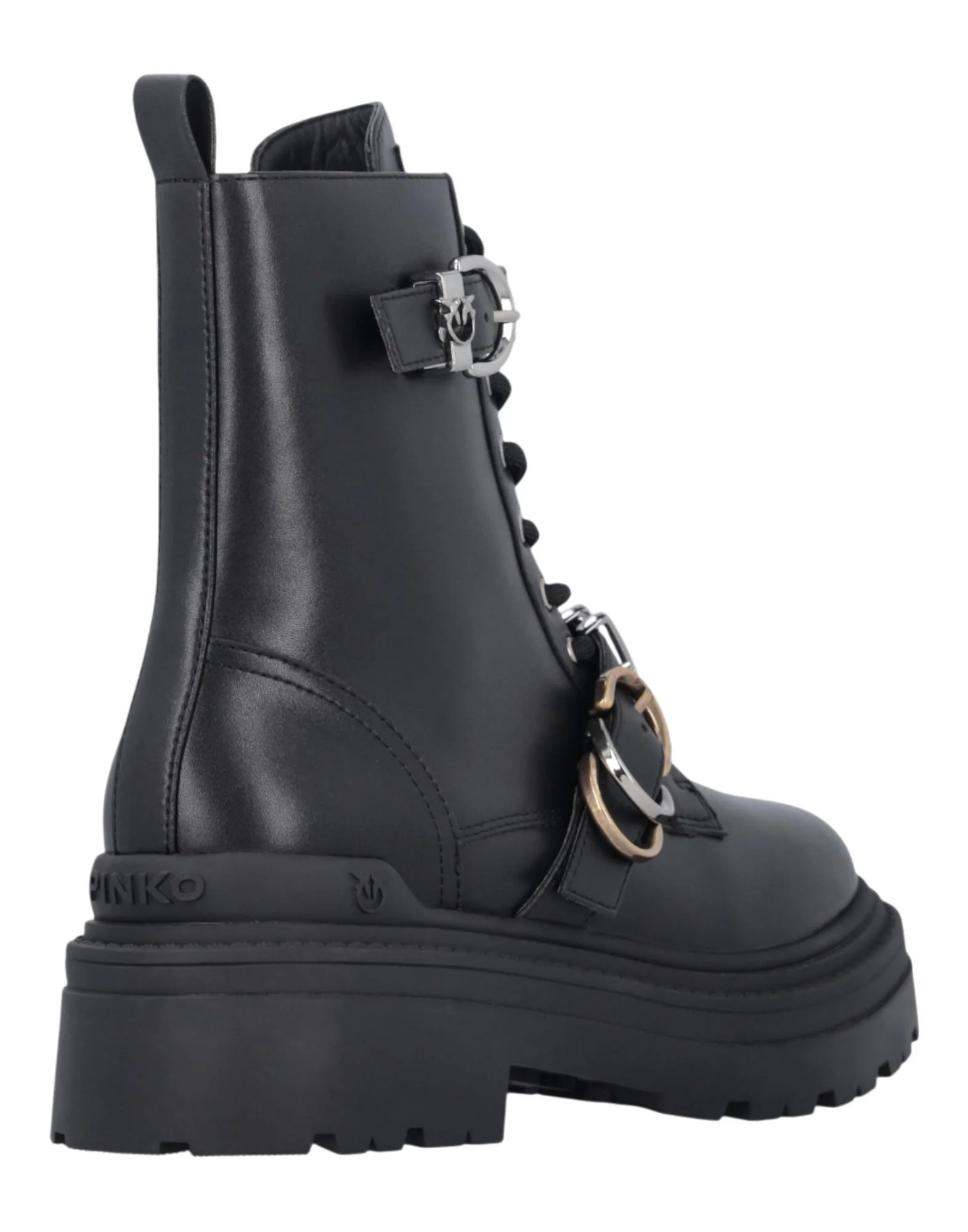 Pinko Ankle Boot Calf Leather Donna - Image 3
