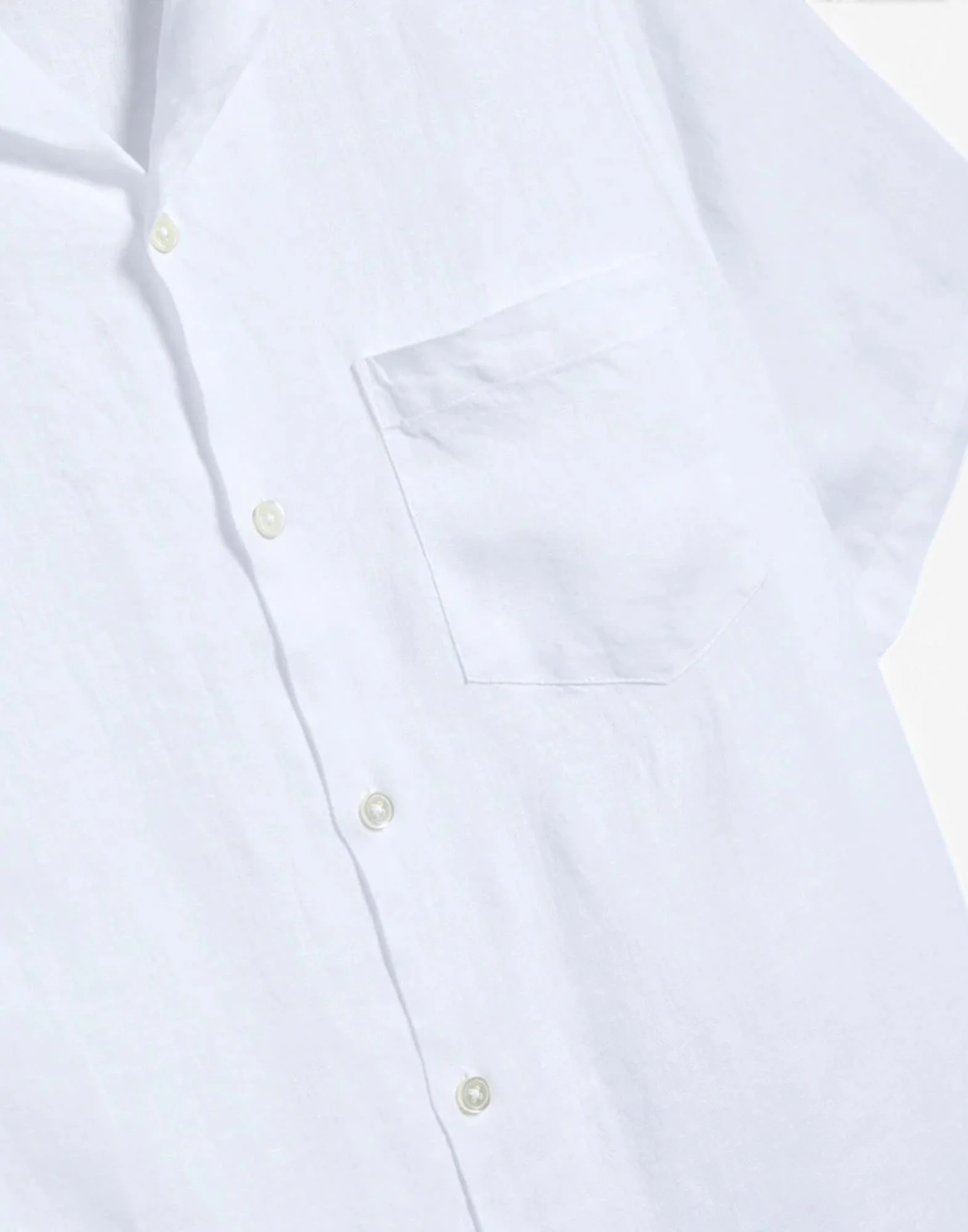 Portuguese Flannel linen camp collar Uomo - Image 3