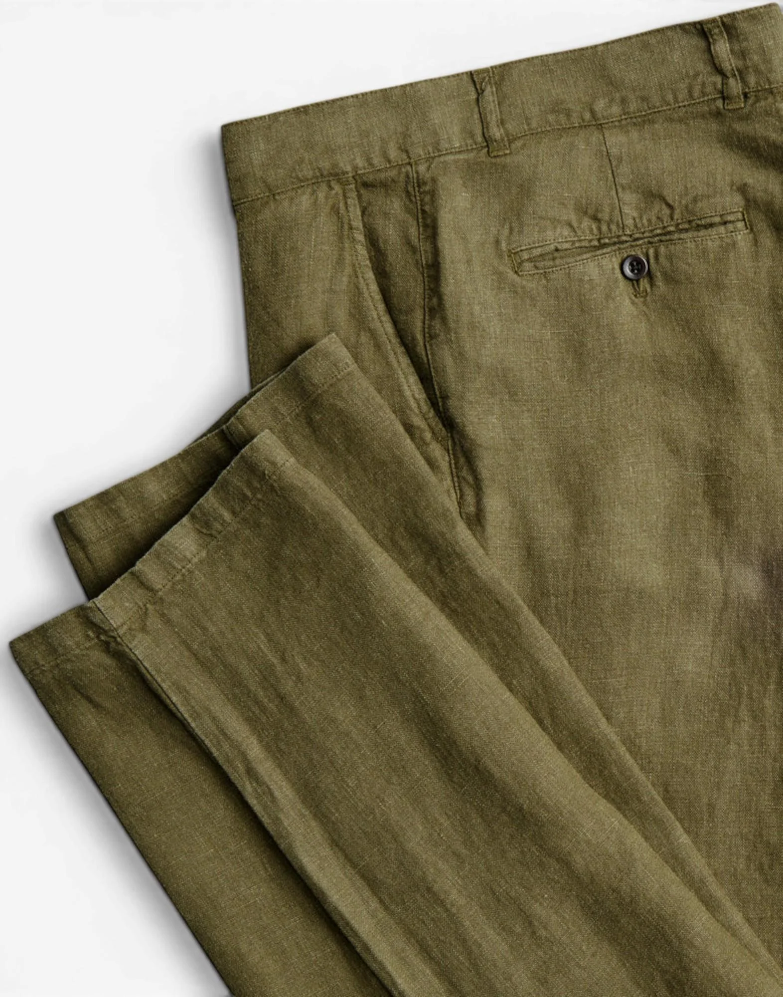 Portuguese Flannel linen trousers Uomo - Image 3