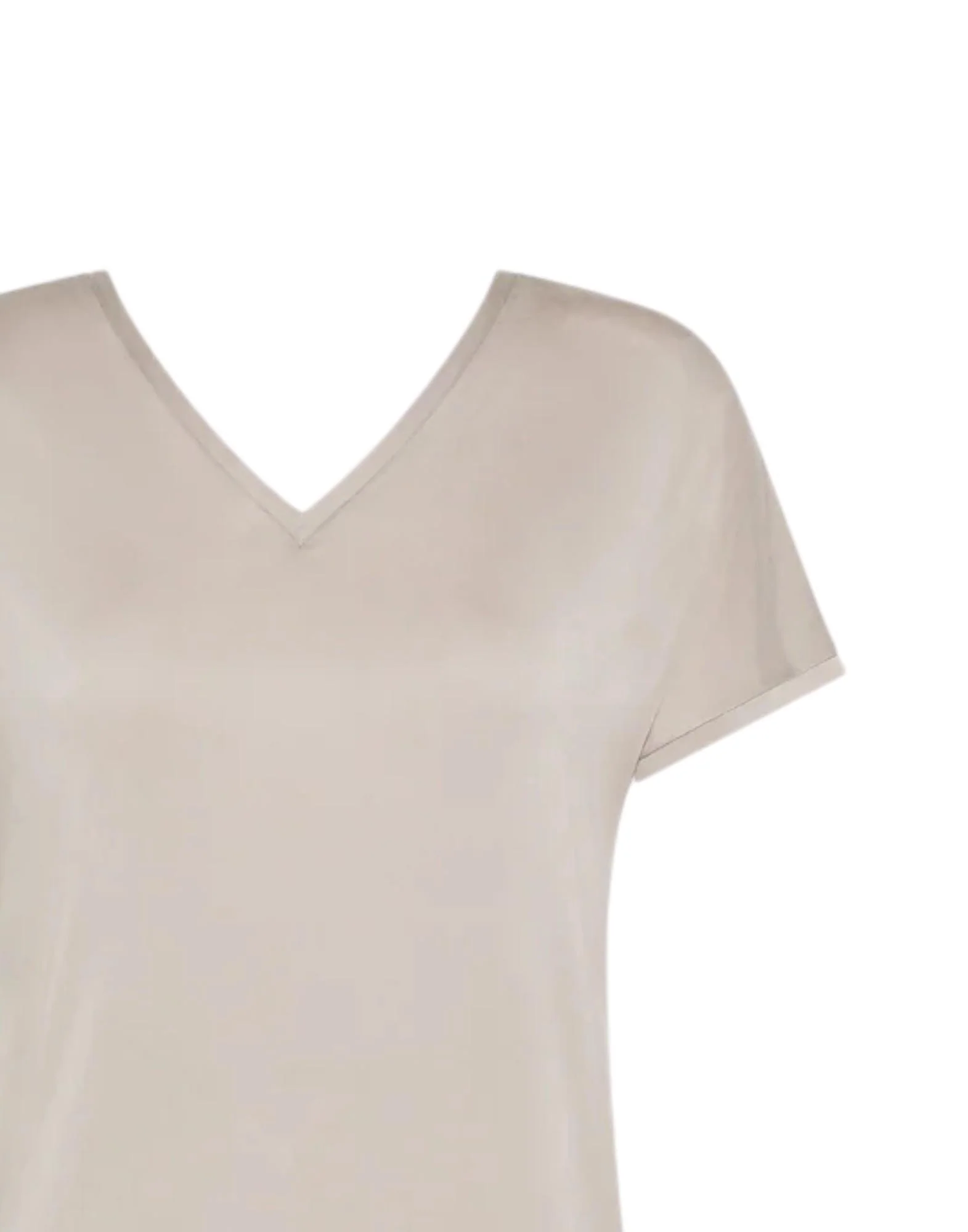 RRD Cupro V-Neck Wom Shirty Donna - Image 2