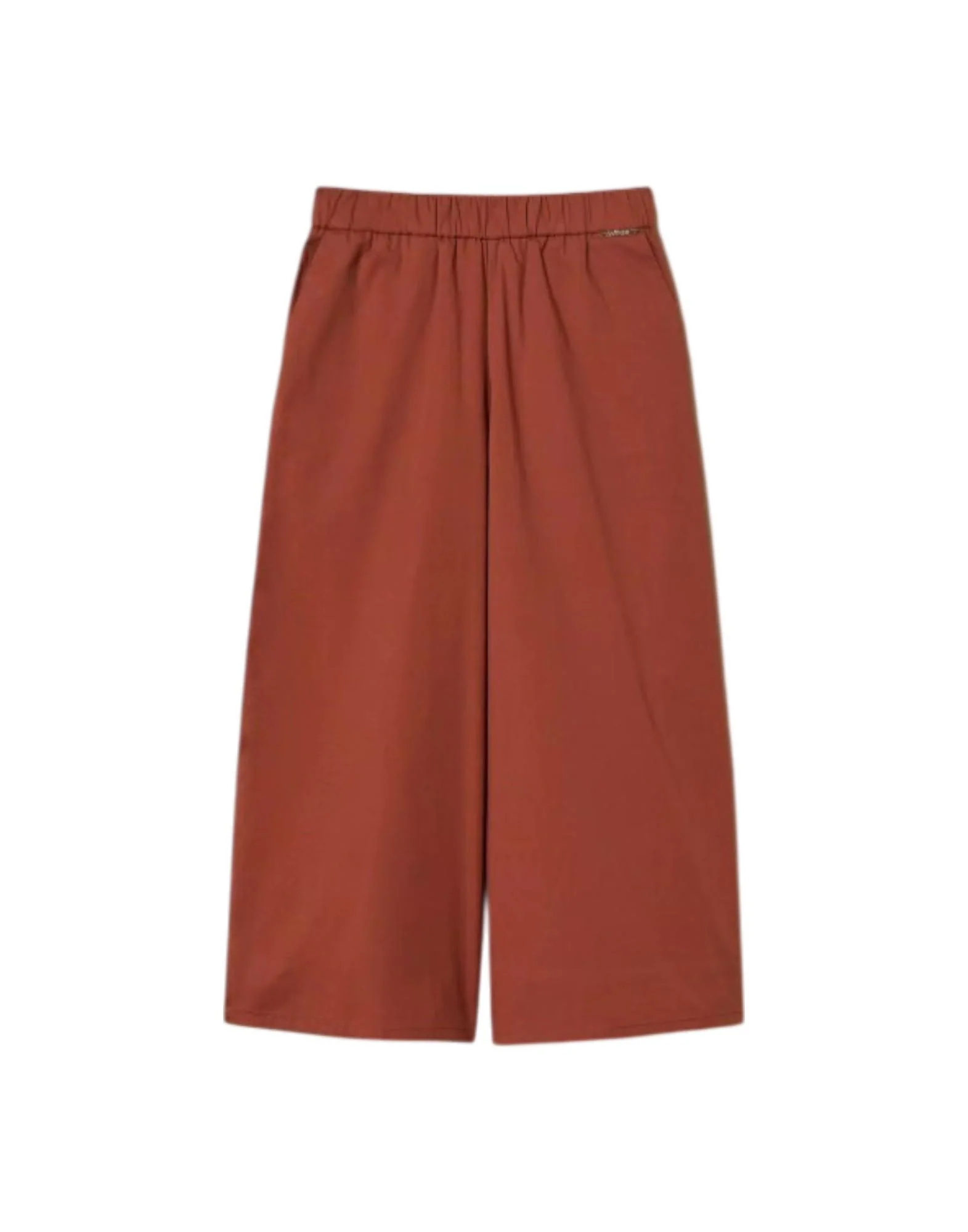 Twinset Pantaloni cropped in popeline Bambina