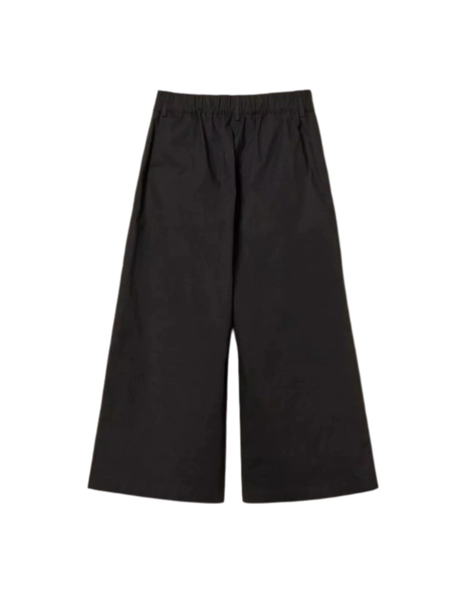 Twinset Pantaloni cropped in popeline con borchie Bambina - Image 2