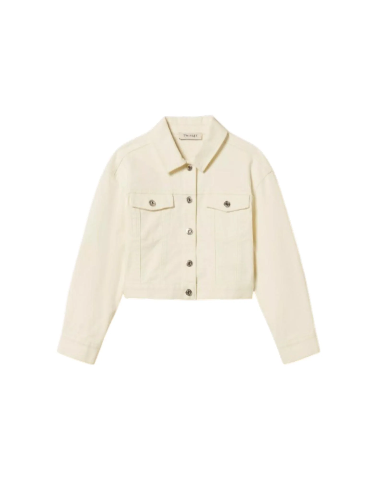 Twinset Giubbino in bull con bottoni Bambina