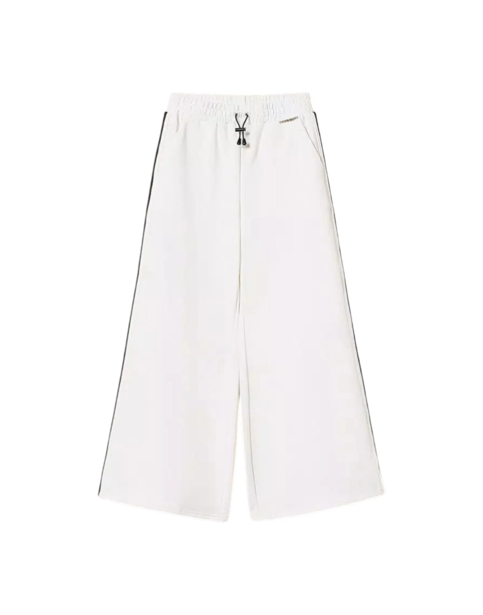 Twinset Pantaloni ampi in felpa con righe Bambina - Image 2