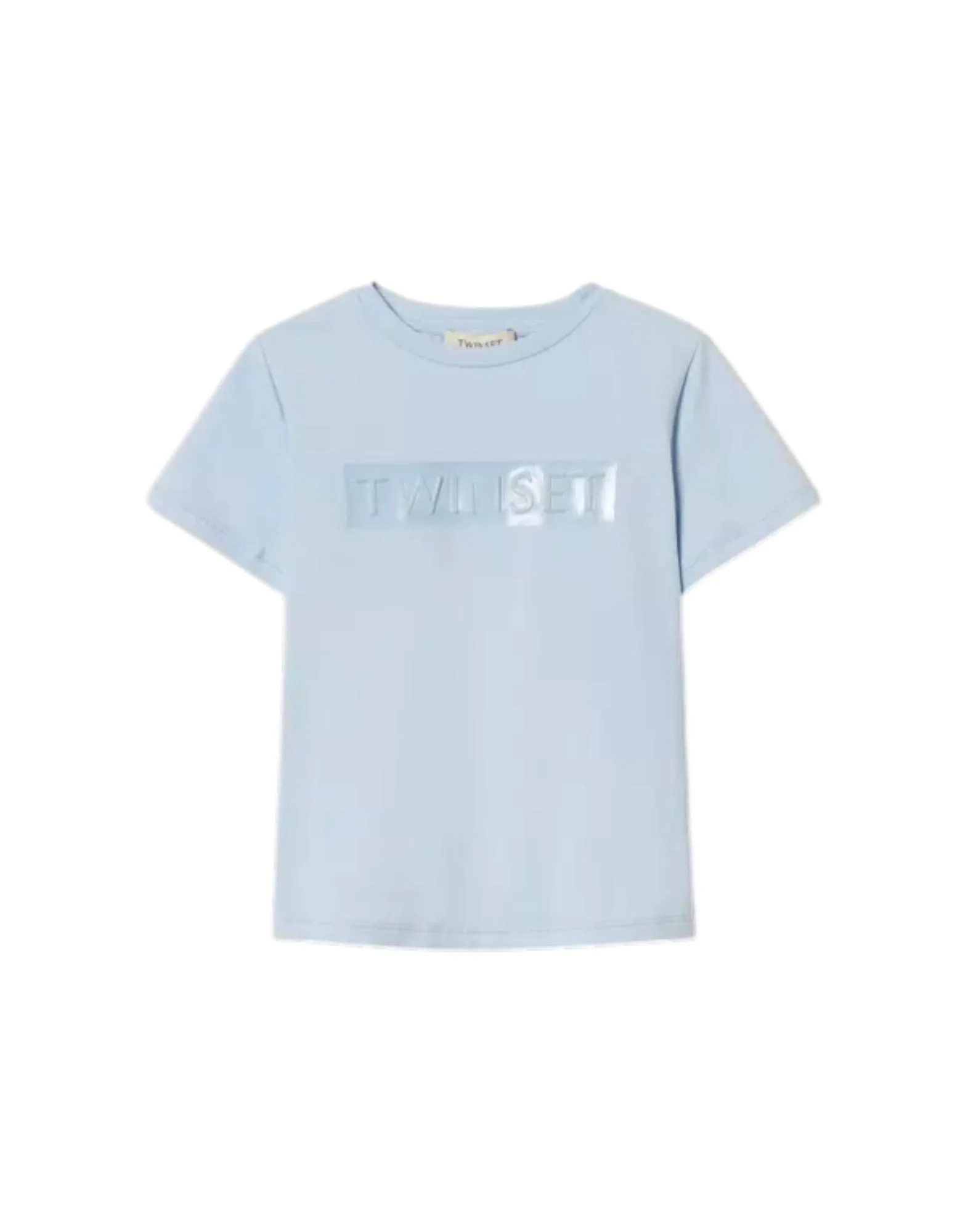 Twinset T-shirt regular con stampa glossy Bambina