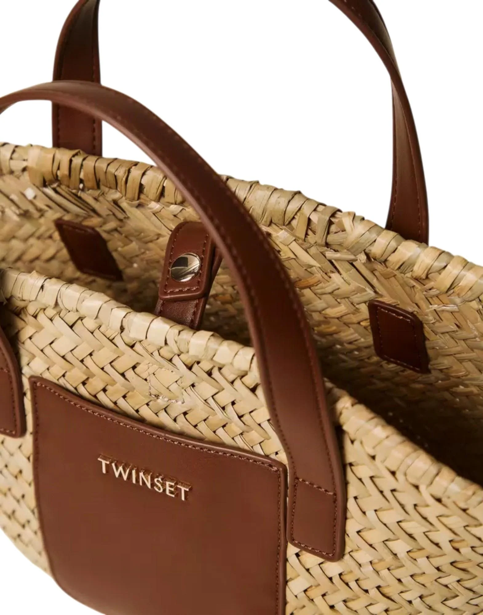Twinset Borsa shopper in paglia Bambina - Image 4