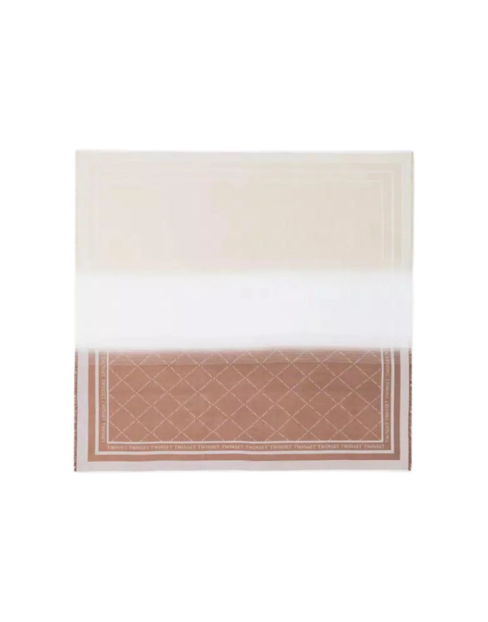 Twinset Kefiah jacquard con logo Donna - Image 2