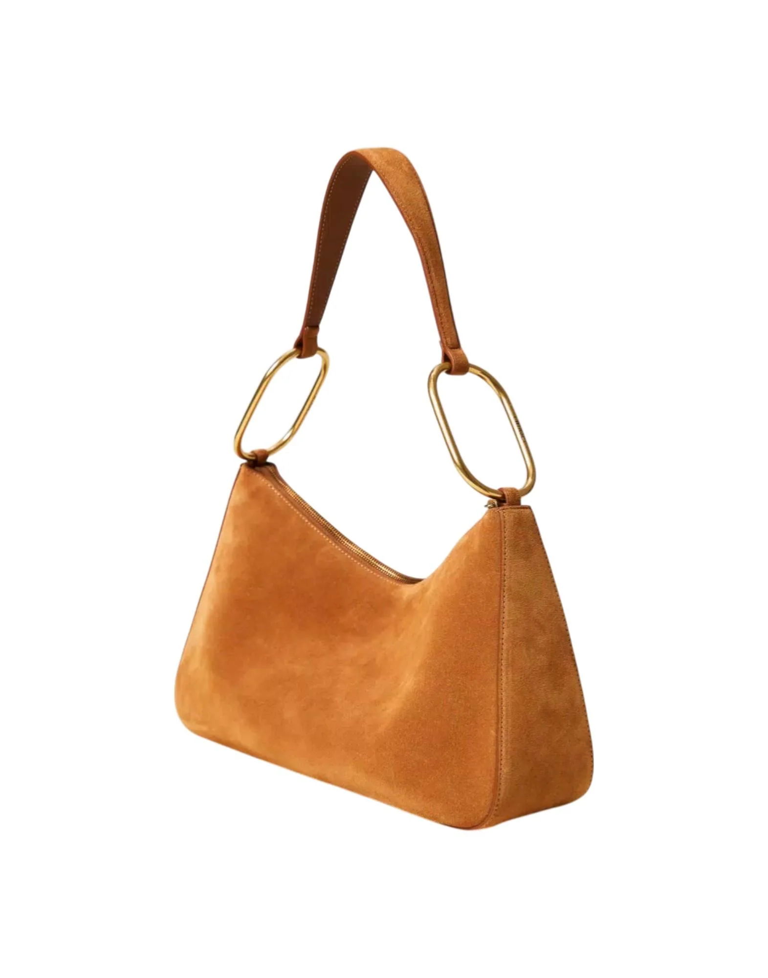 Twinset Borsa "Liliane" media in suede con anelli Donna - Image 3