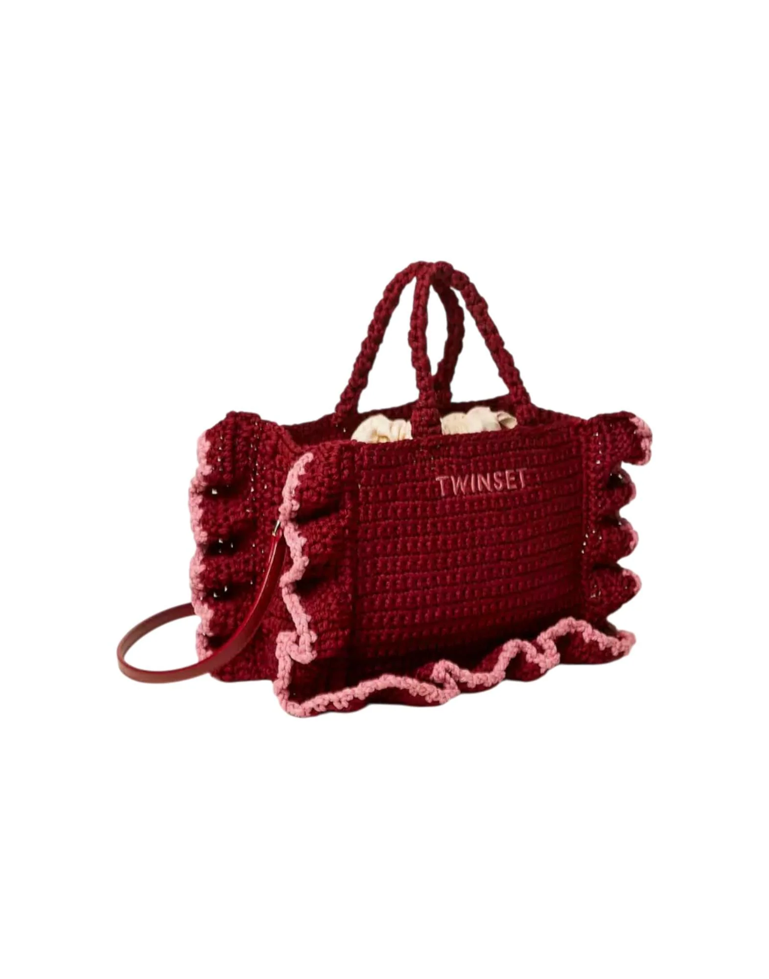 Twinset Borsa Tracolla Crochet Balze Donna - Image 2
