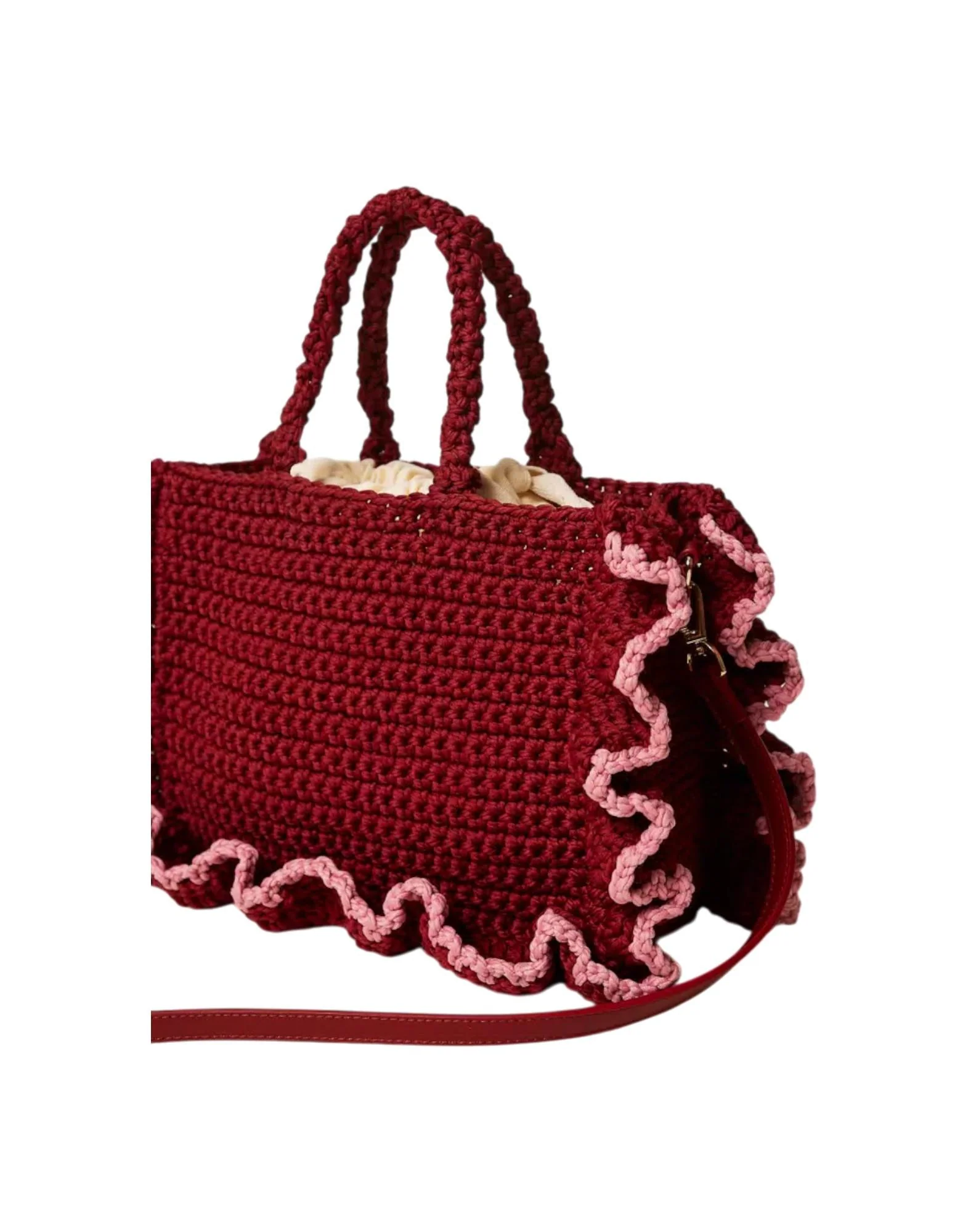 Twinset Borsa Tracolla Crochet Balze Donna - Image 3