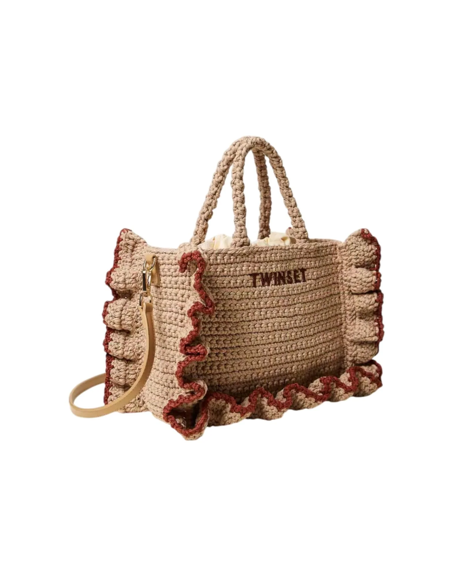 Twinset Borsa Tracolla Crochet Balze Donna - Image 2