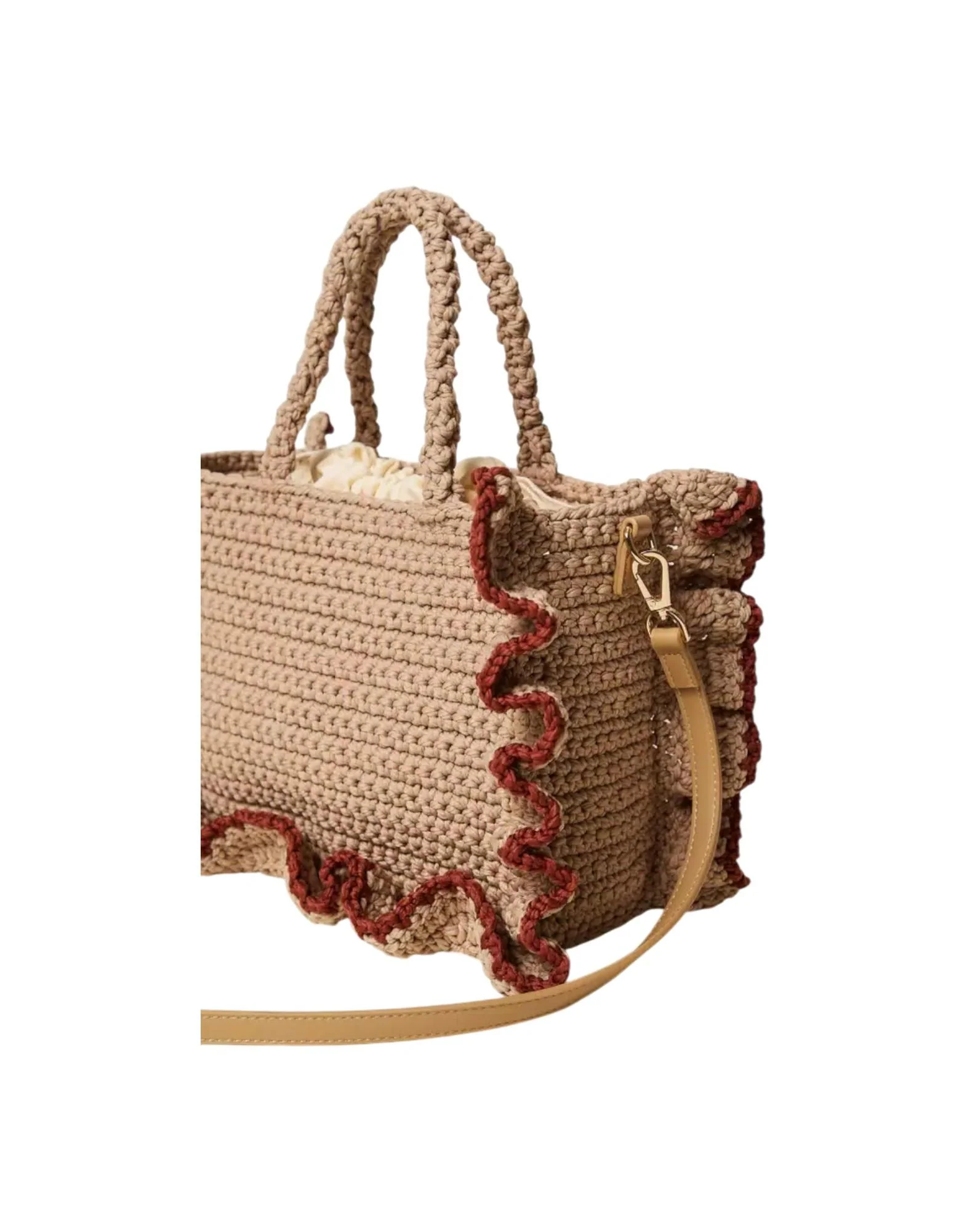 Twinset Borsa Tracolla Crochet Balze Donna - Image 3