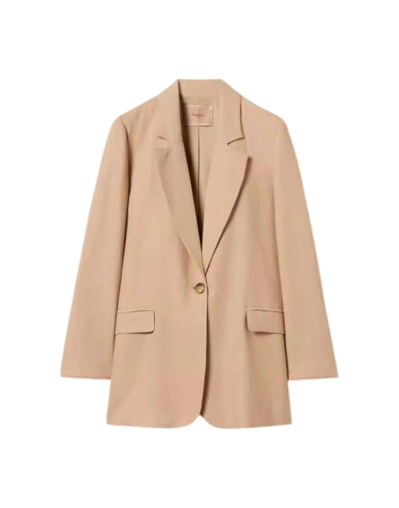 Twinset Giacca blazer in misto lino Donna
