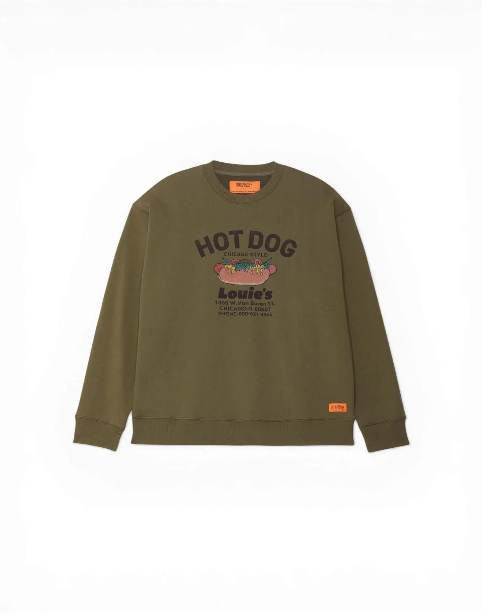 Universal Overall Felpa in cotone CVC Uomo