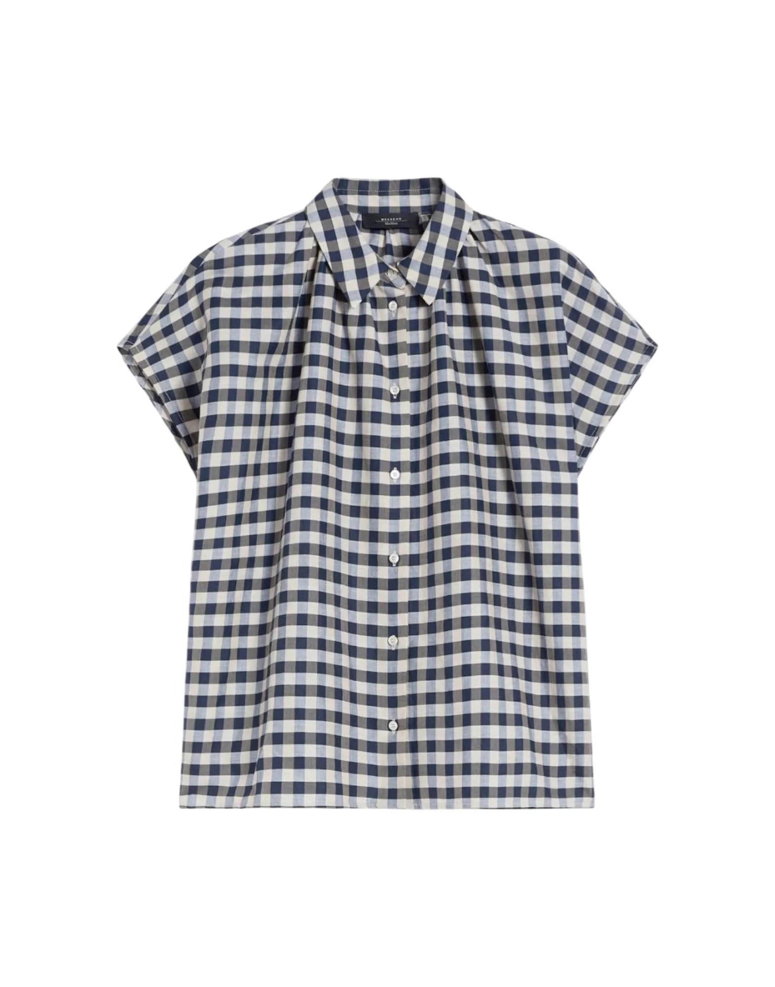 Weekend Max Mara Camicia in batavia cotone e ramiè Donna