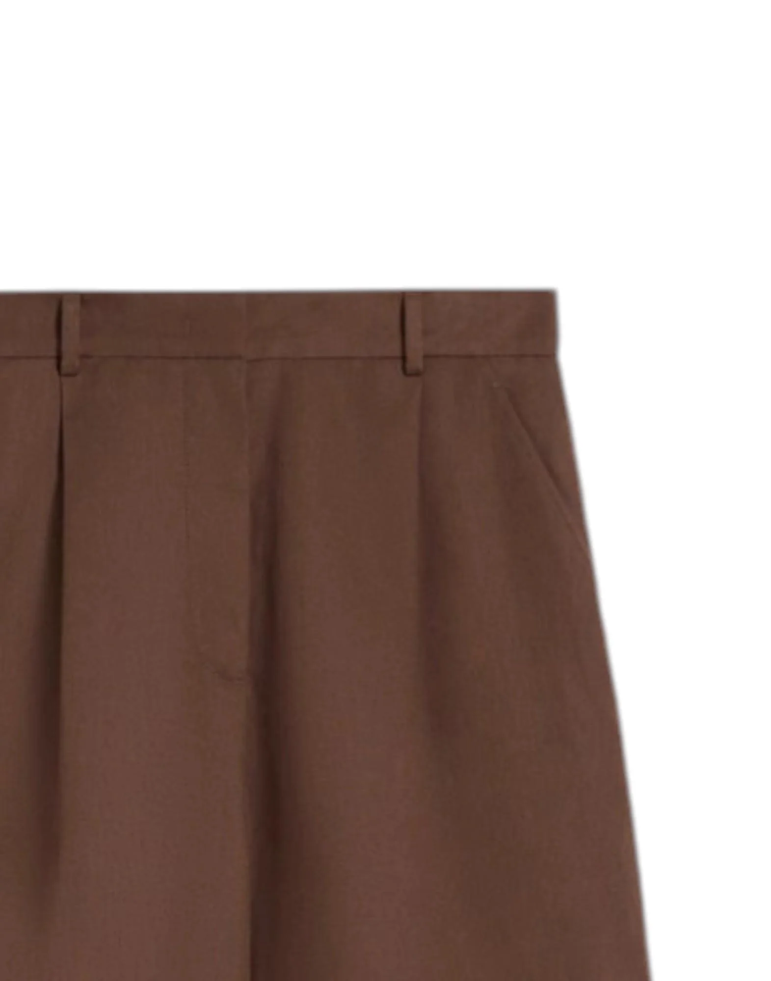Weekend Max Mara Bermuda in canvas cotone e lino Donna - Image 2