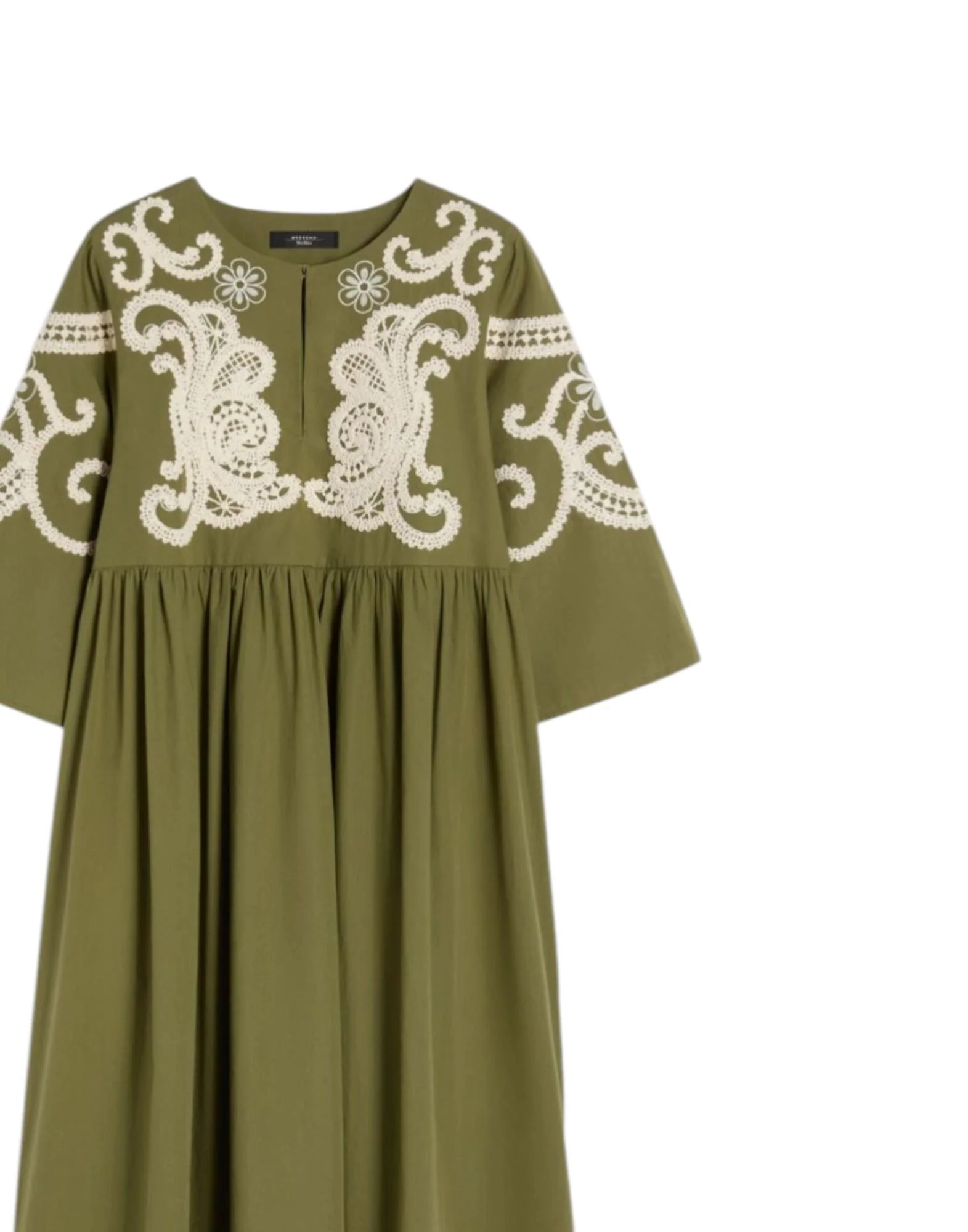 Weekend Max Mara Abito morbido in popeline di cotone Donna - Image 2