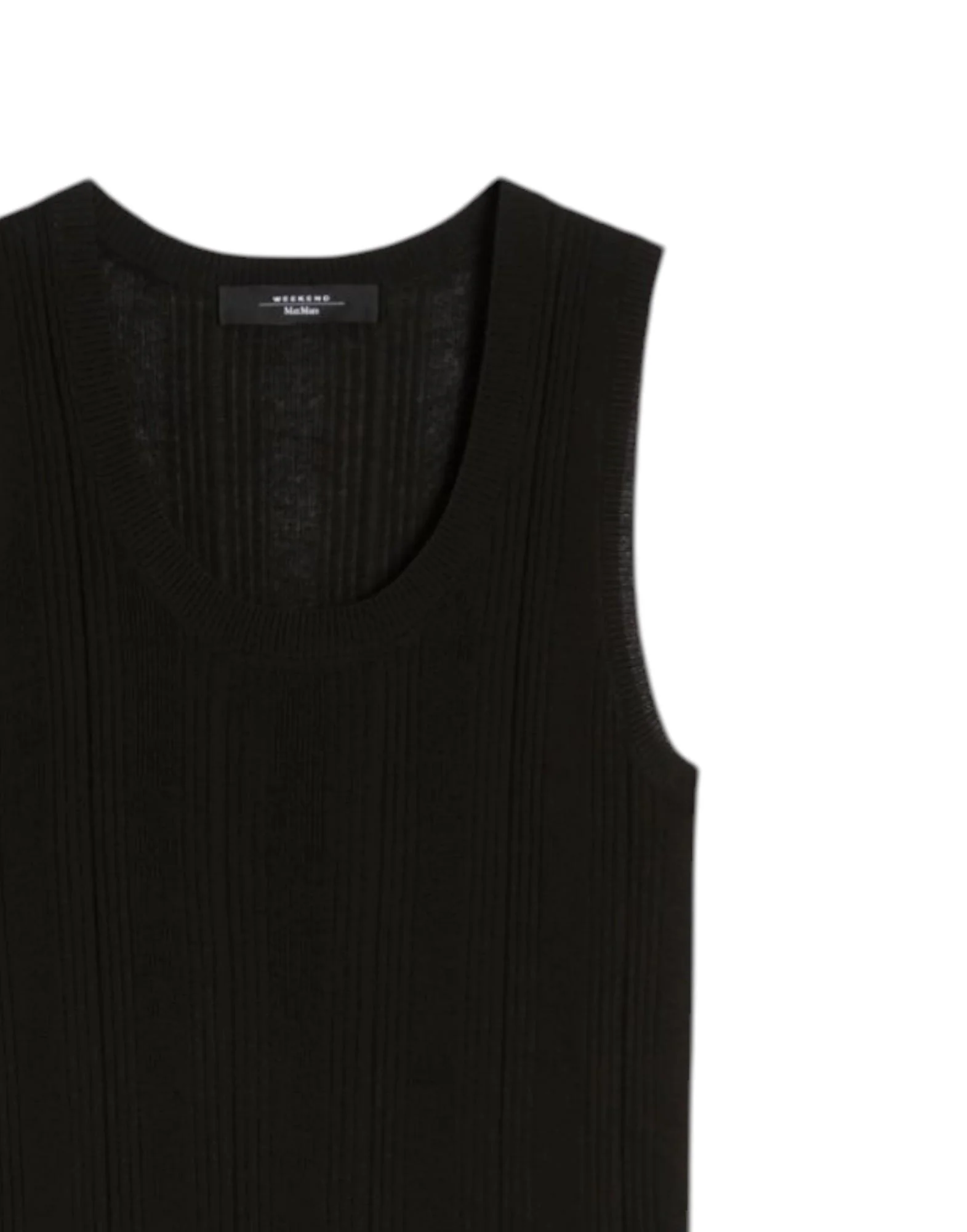 Weekend Max Mara Maglia smanicata in viscosa Donna - Image 2