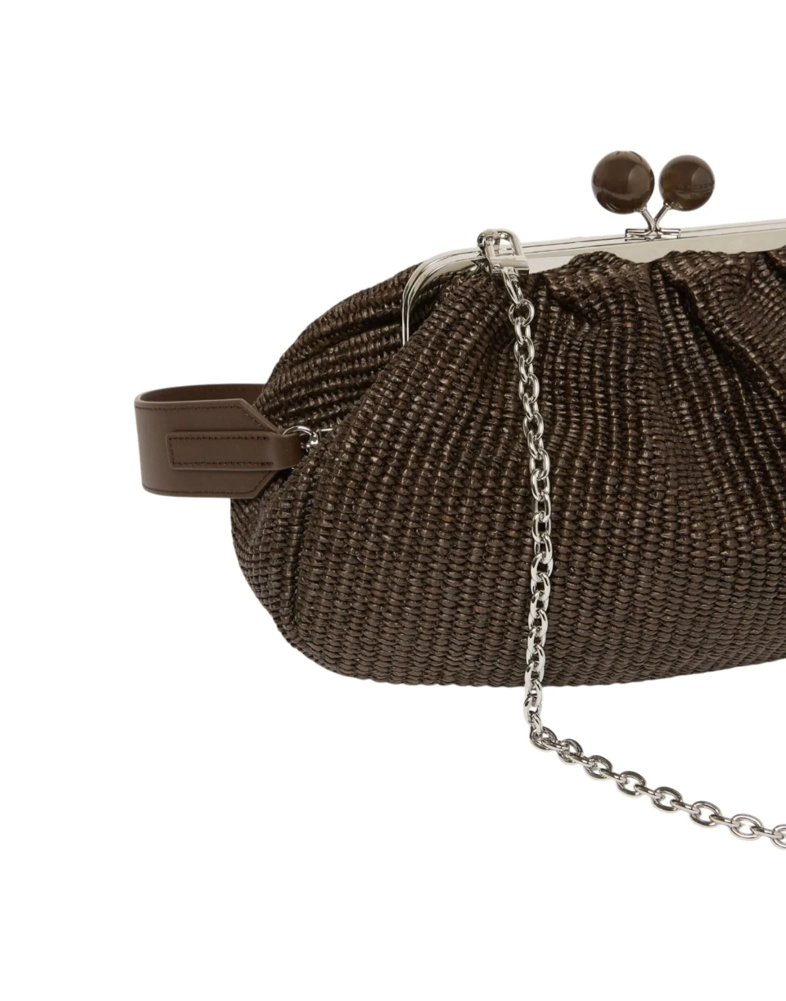 Weekend Max Mara Pasticcino Bag Medium effetto rafia Donna - Image 3