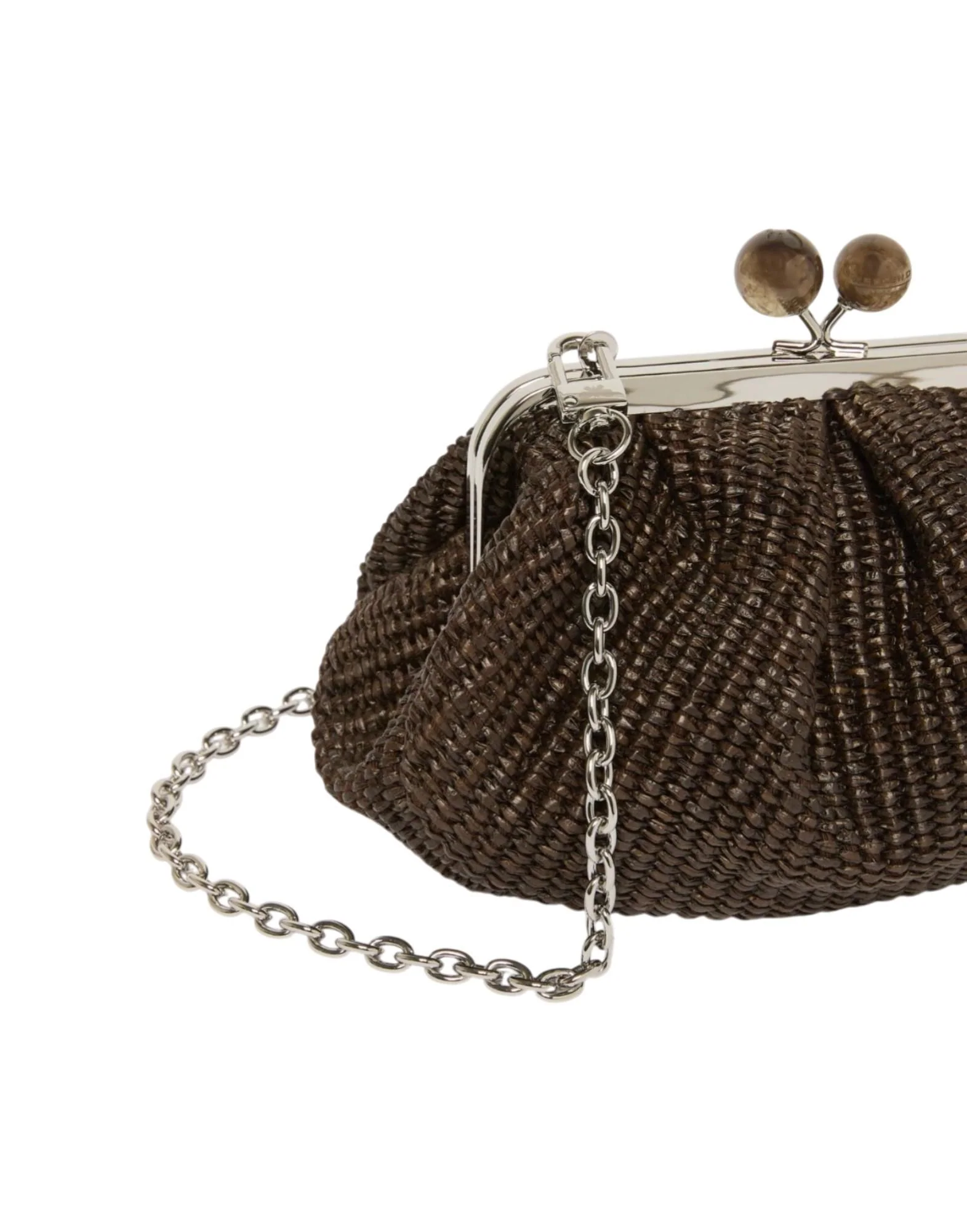 Weekend Max Mara Pasticcino Bag Small effetto rafia Donna - Image 3
