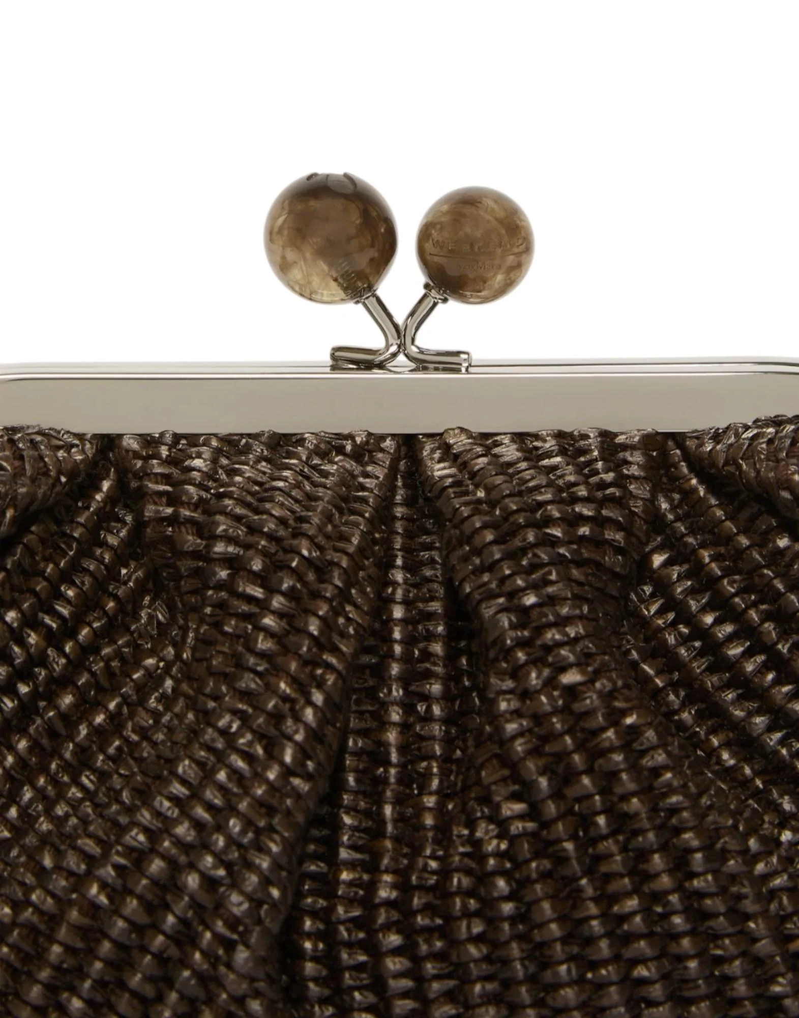 Weekend Max Mara Pasticcino Bag Small effetto rafia Donna - Image 4