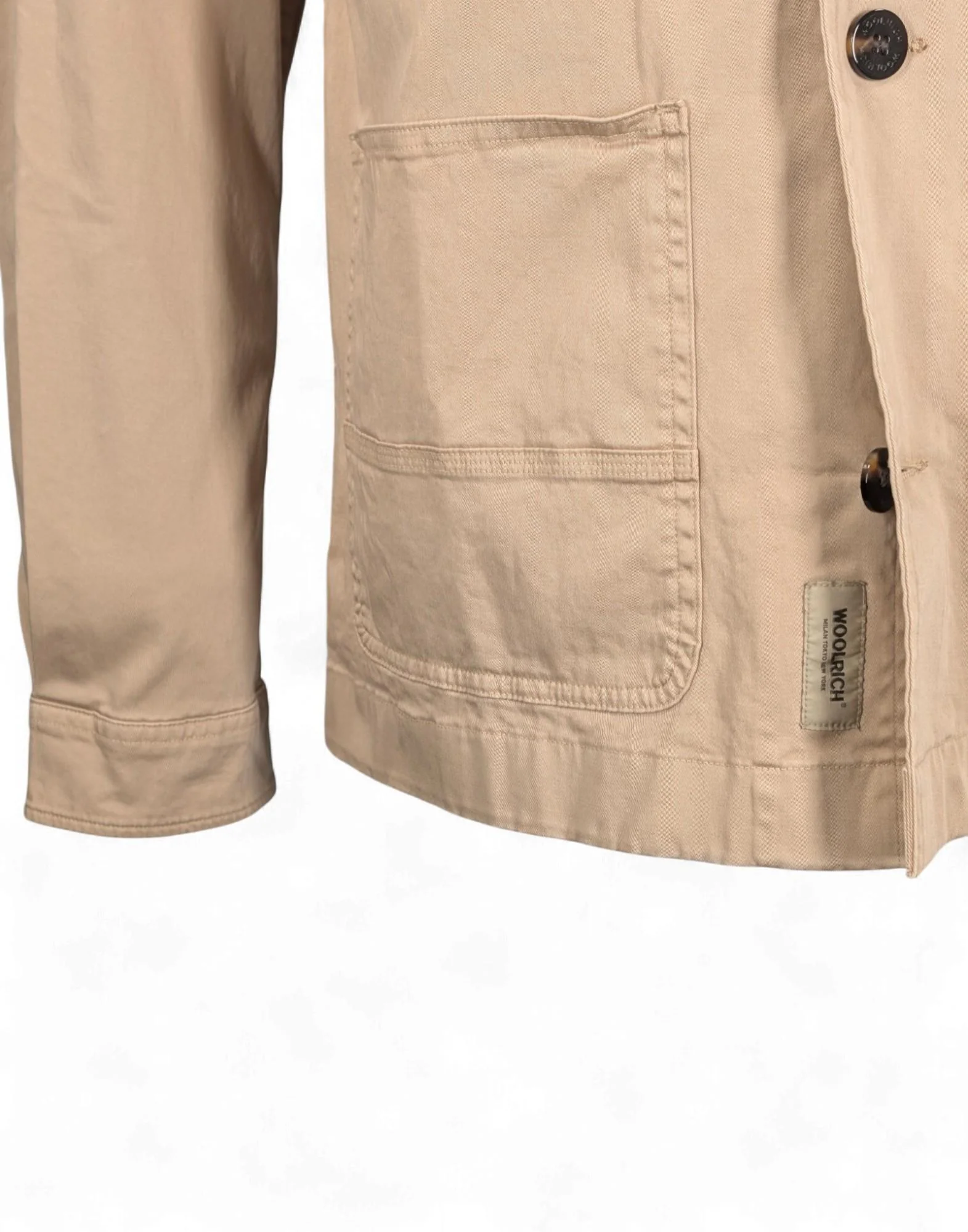 Woolrich COTTON TWILL CHORE JACKET GD Uomo - Image 3