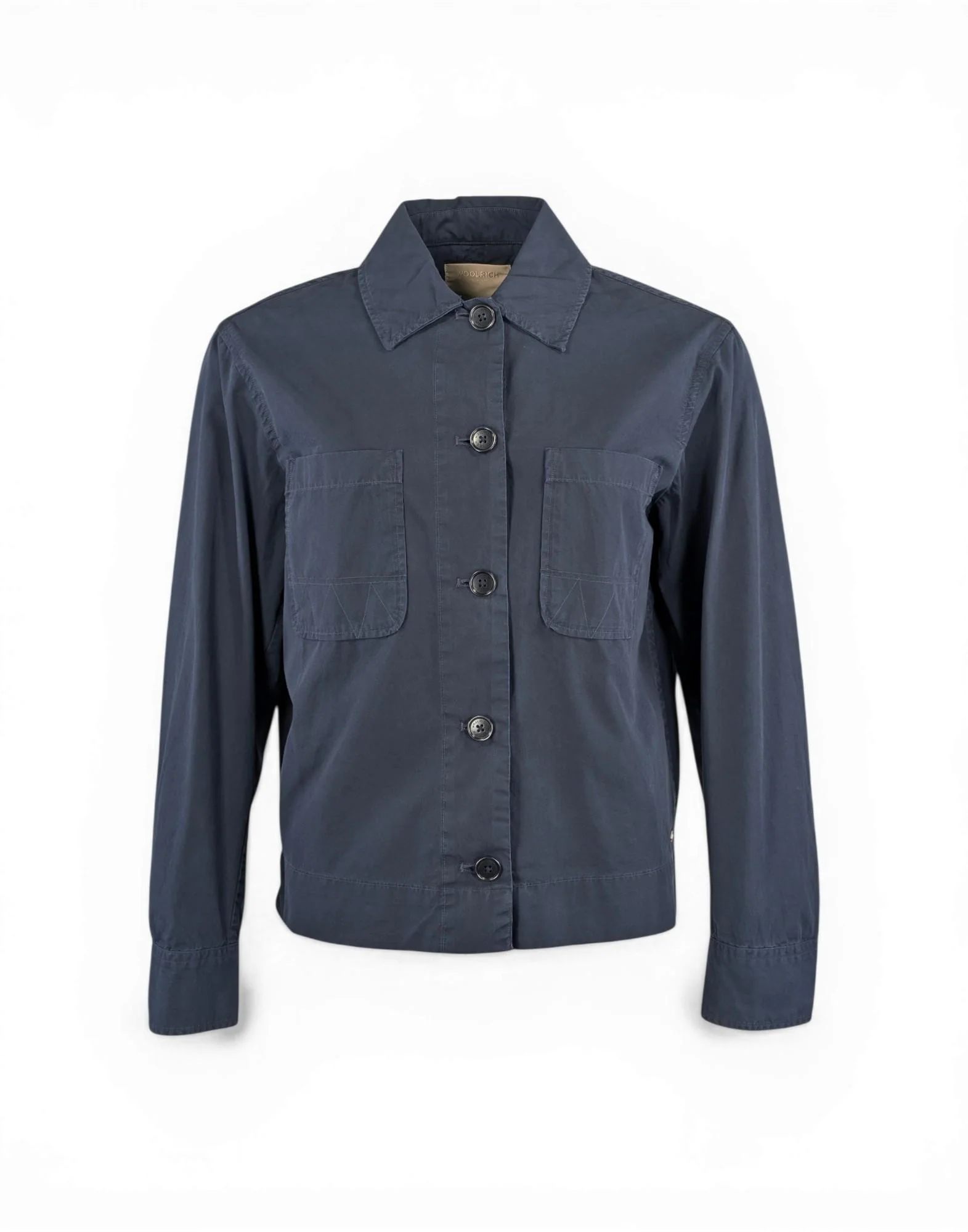 Woolrich Poplin Overshirt Donna