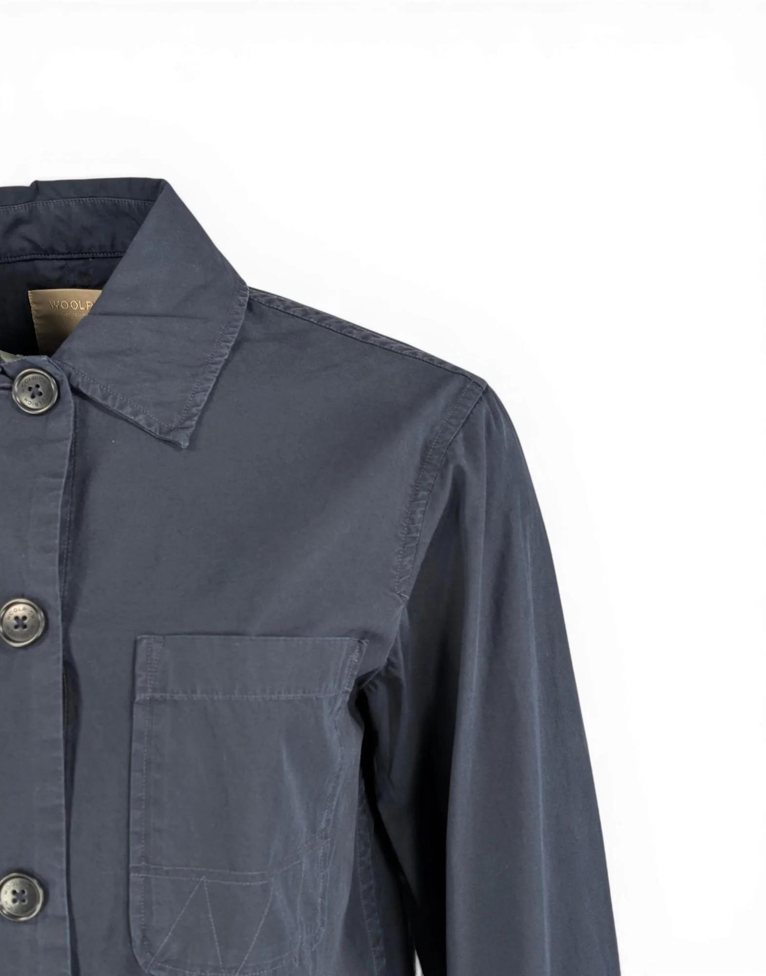 Woolrich Poplin Overshirt Donna - Image 2