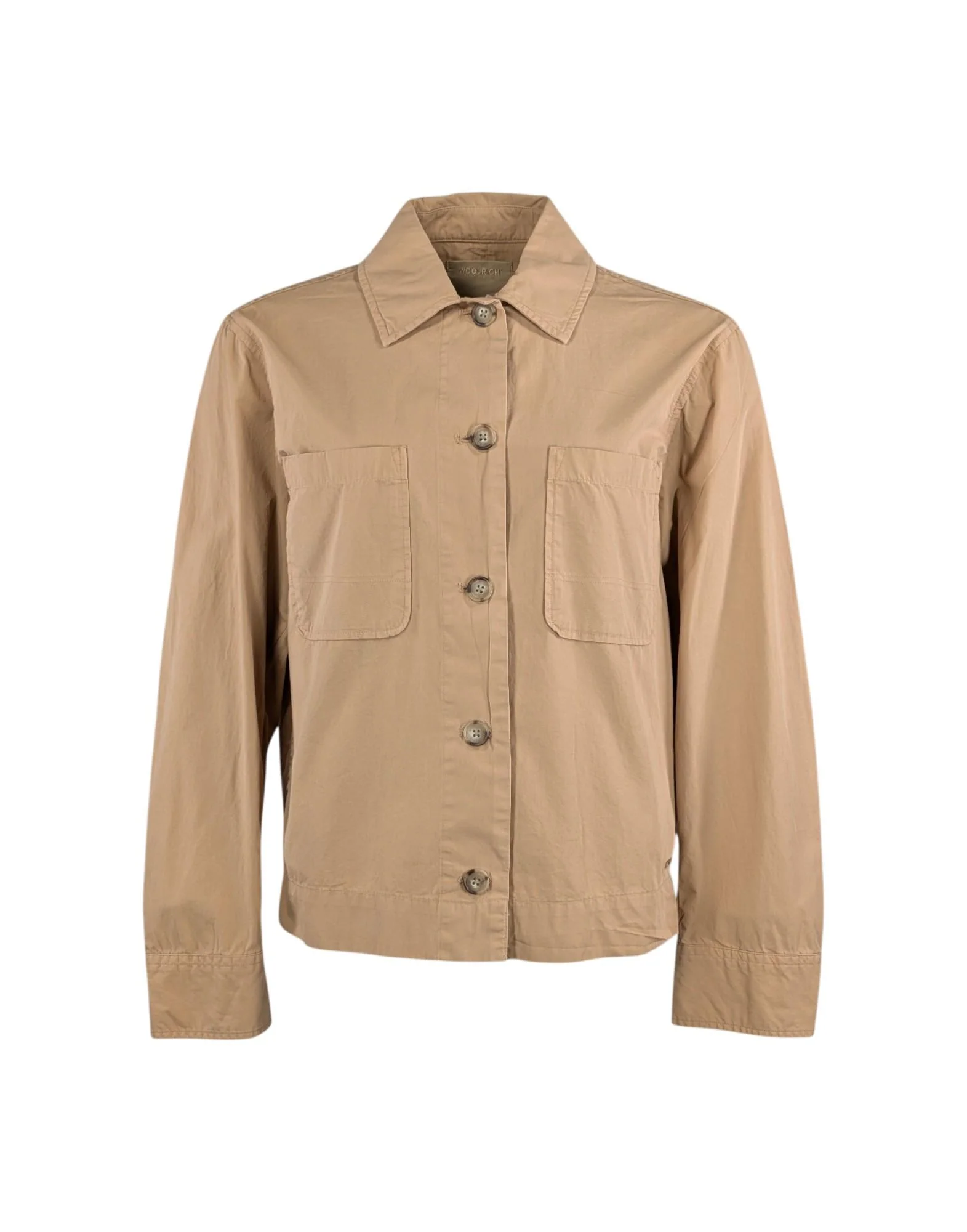 Woolrich Poplin Overshirt Donna